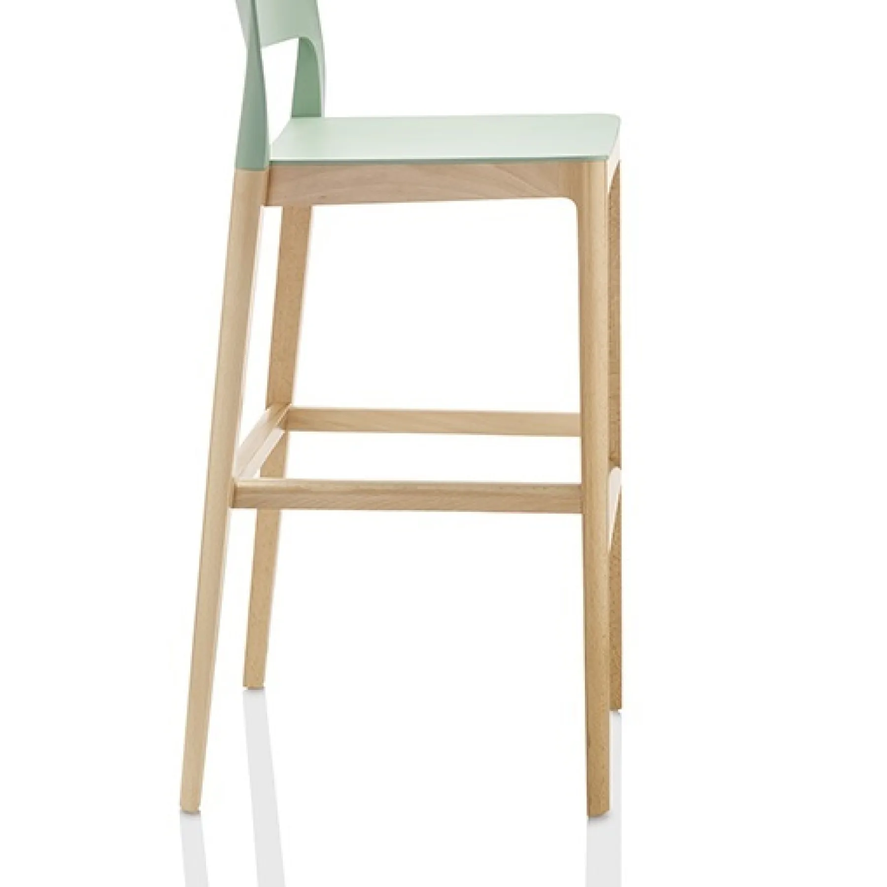 LOF Direct Boss Design Deuce Wooden Stool DEU 2 OF SIDE