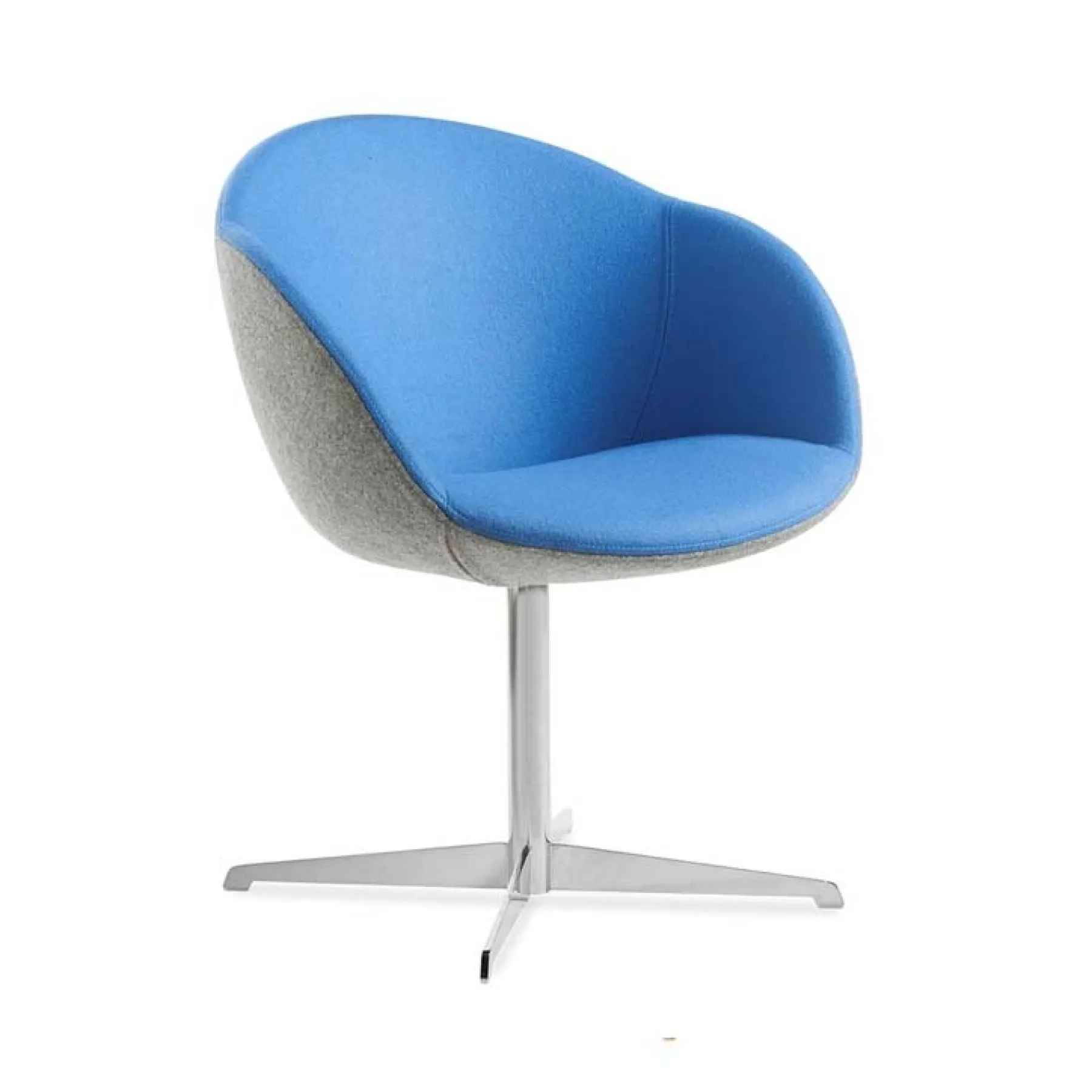 LOF Direct Dams Joss Chair Chrome 4 Star base