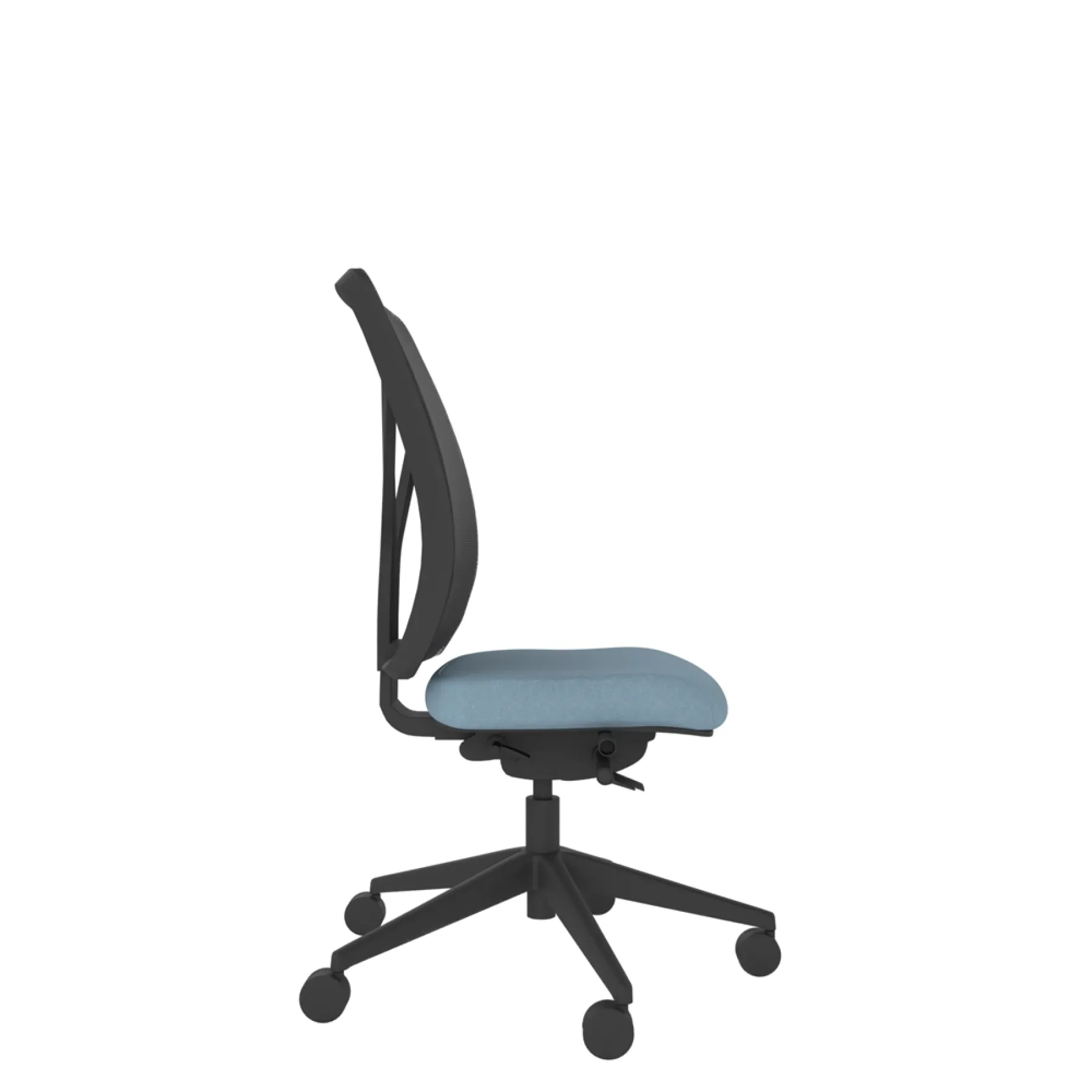 LOF MDK YE200 Mesh chair side view