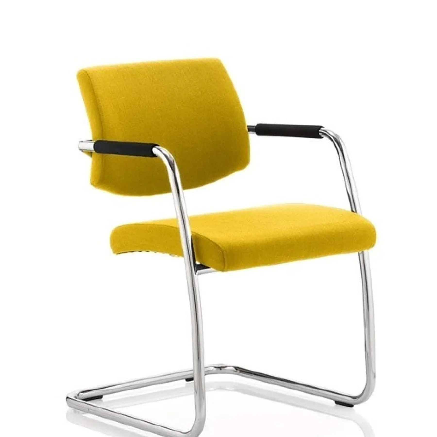 LOF Direct Dynamic Havanna Yellow Fabric Boardroom Chairs KCUP0293