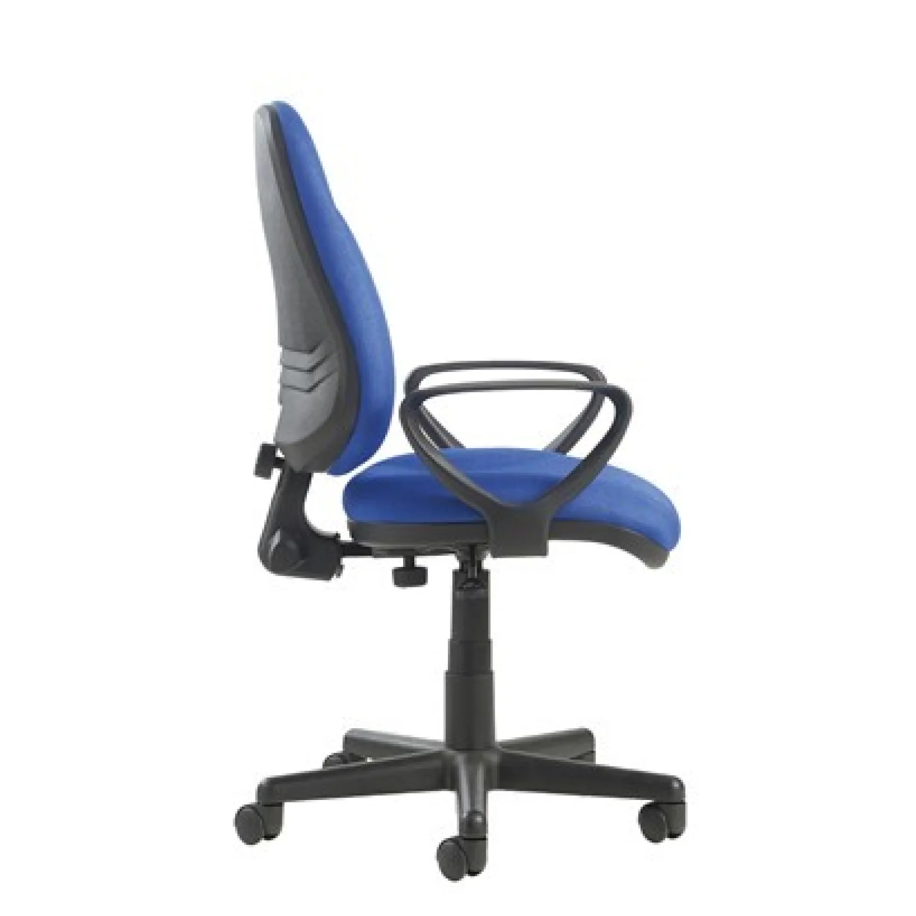 LOF Direct Dams Bilbao lumbar arms loop arms blue side view