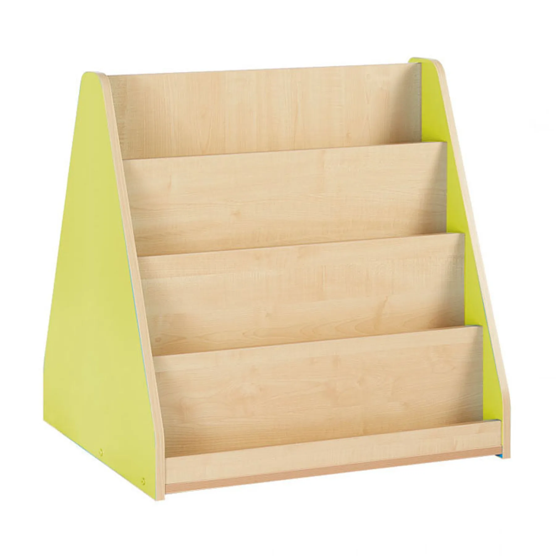 LOF Direct Monarch Bubblegum double sided library shelf LIME