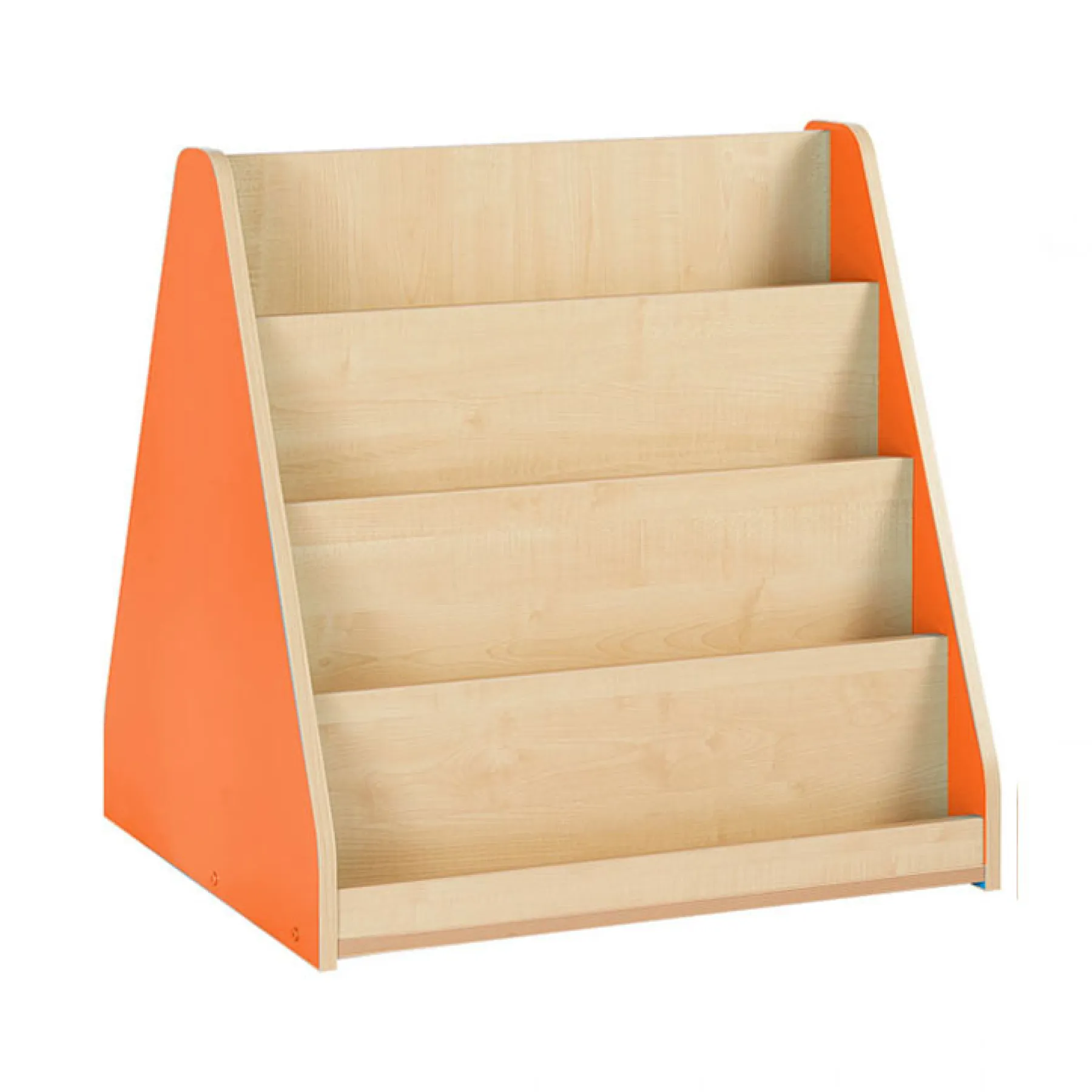 LOF Direct Monarch Bubblegum double sided library shelf ORANGE