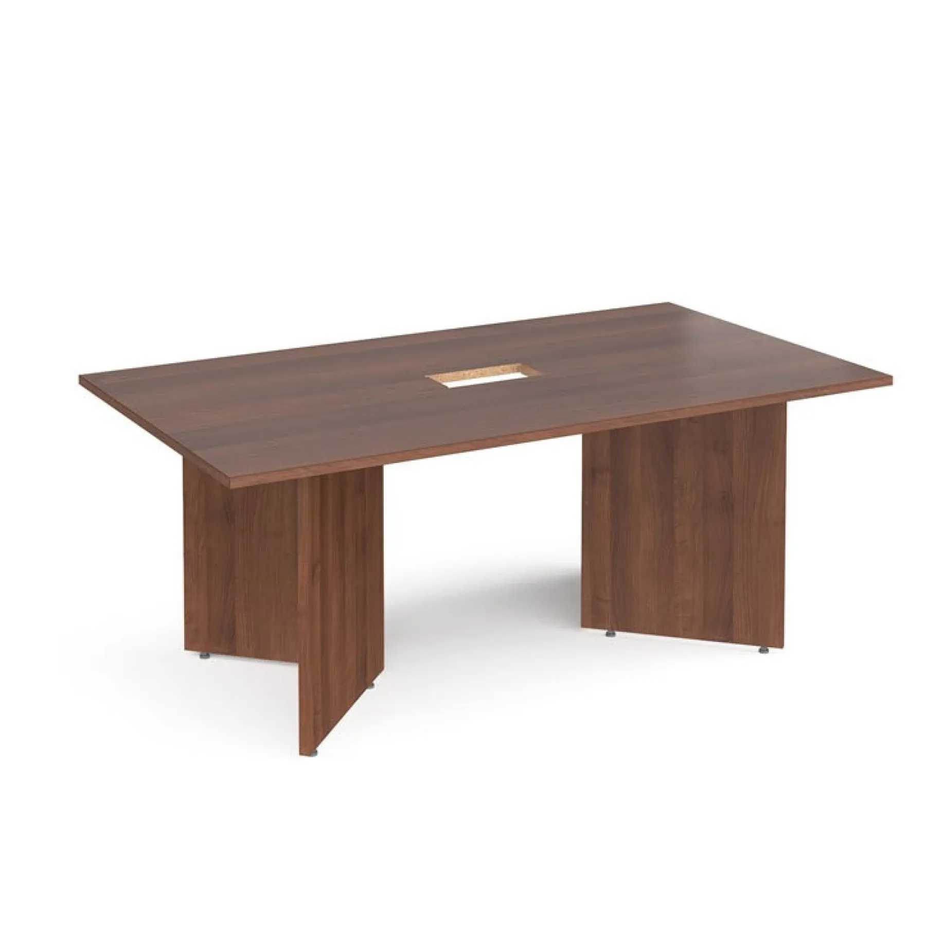 LOF Direct Dams Arrow Head boardroom table recectangular Walnut