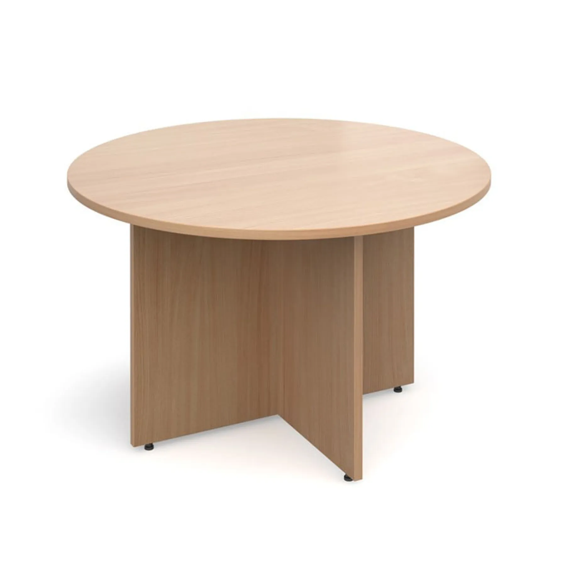 LOF Direct Dams circular meeting table Beech