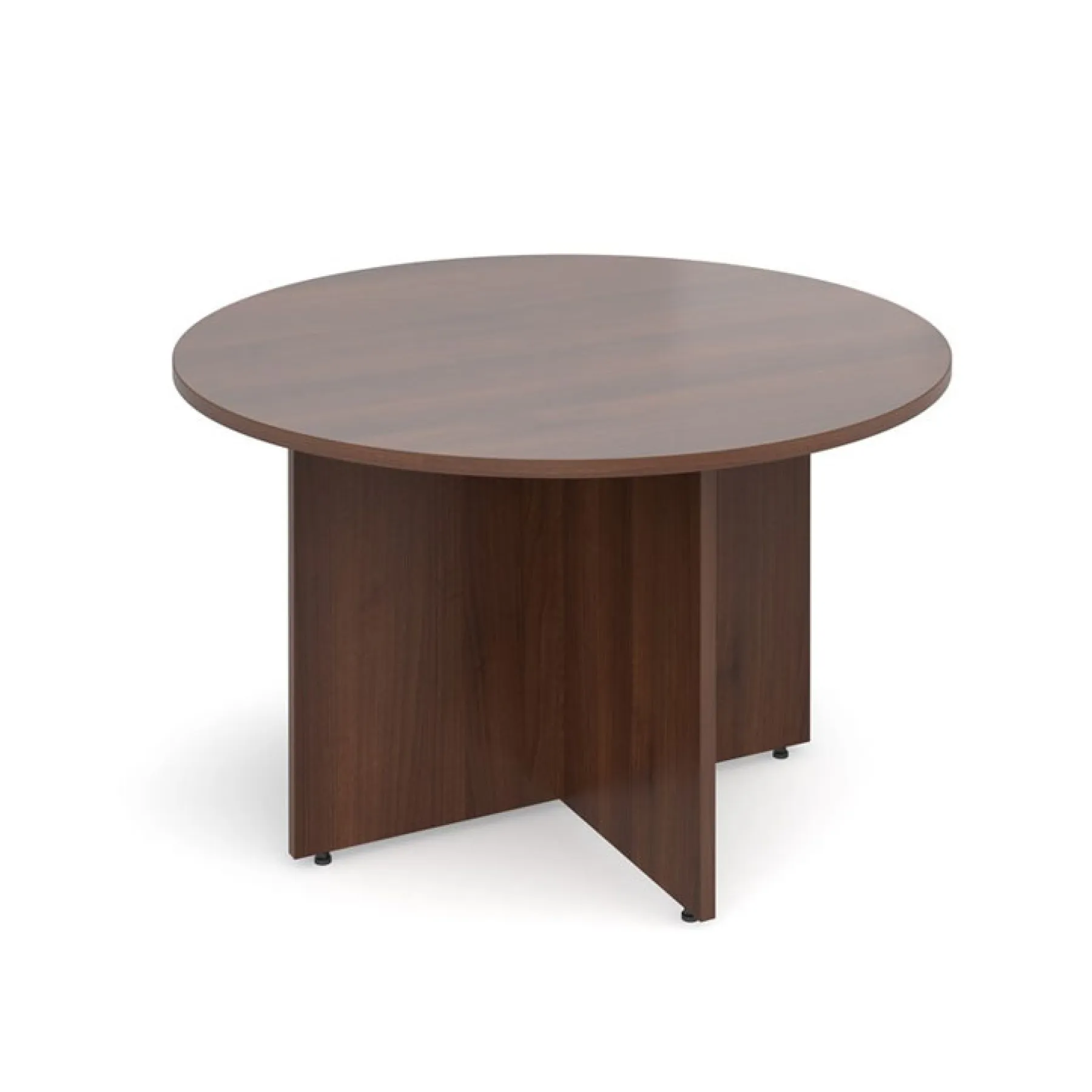 LOF Direct Dams circular meeting table Walnut