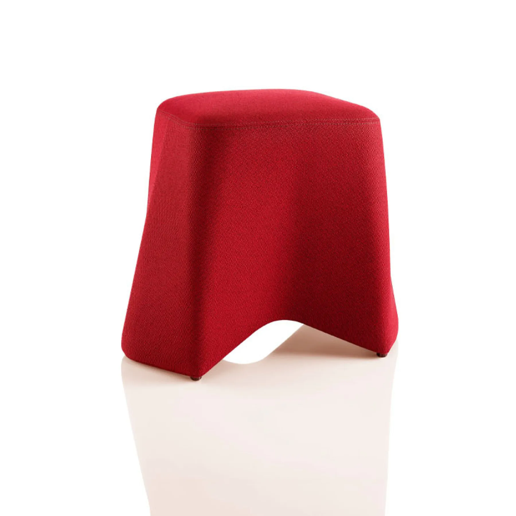 LOF Direct Boss Design Hoot Red footstool