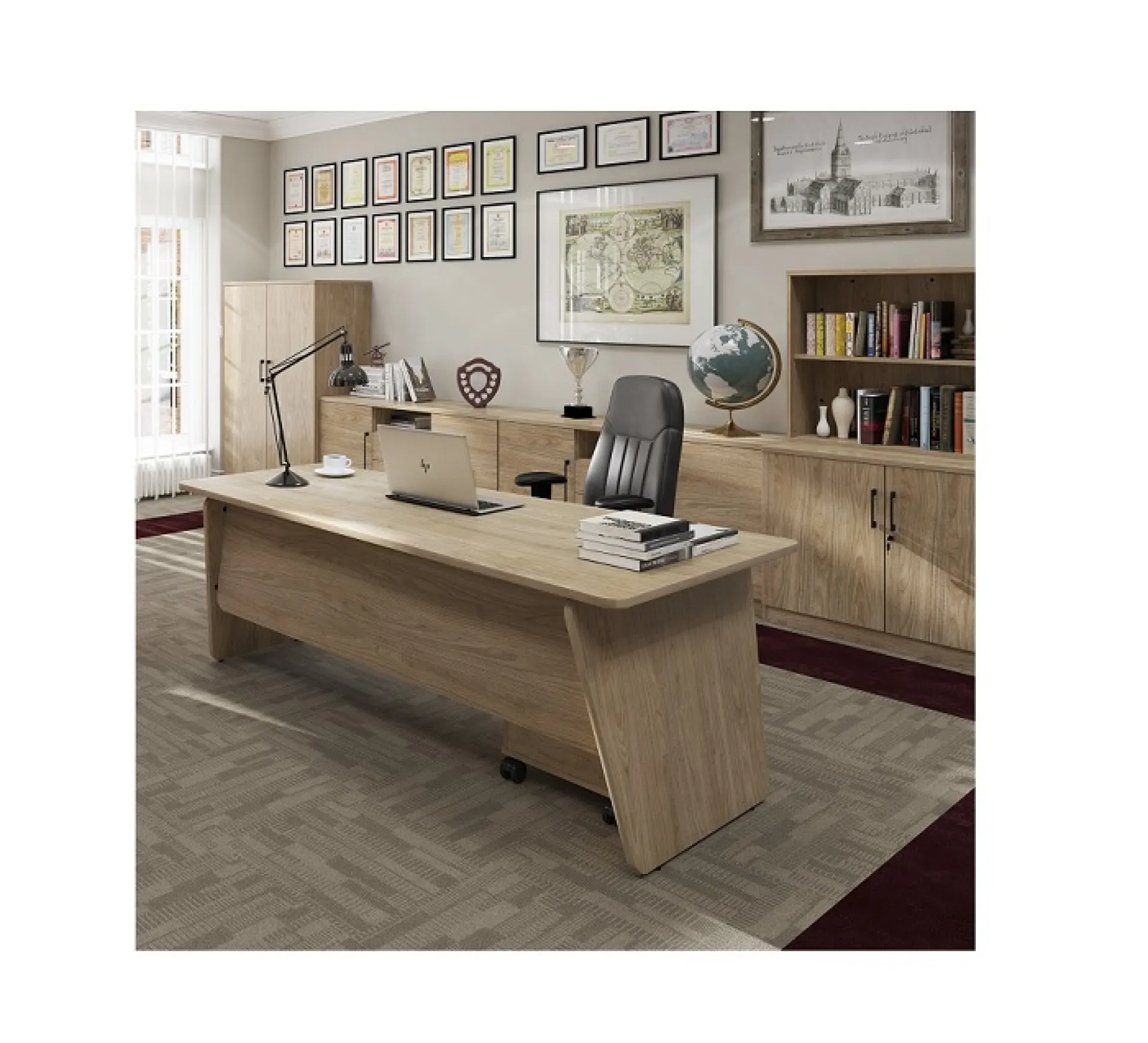 LOF Direct Dams Anson Credenza Unit ANS CRD Roomset