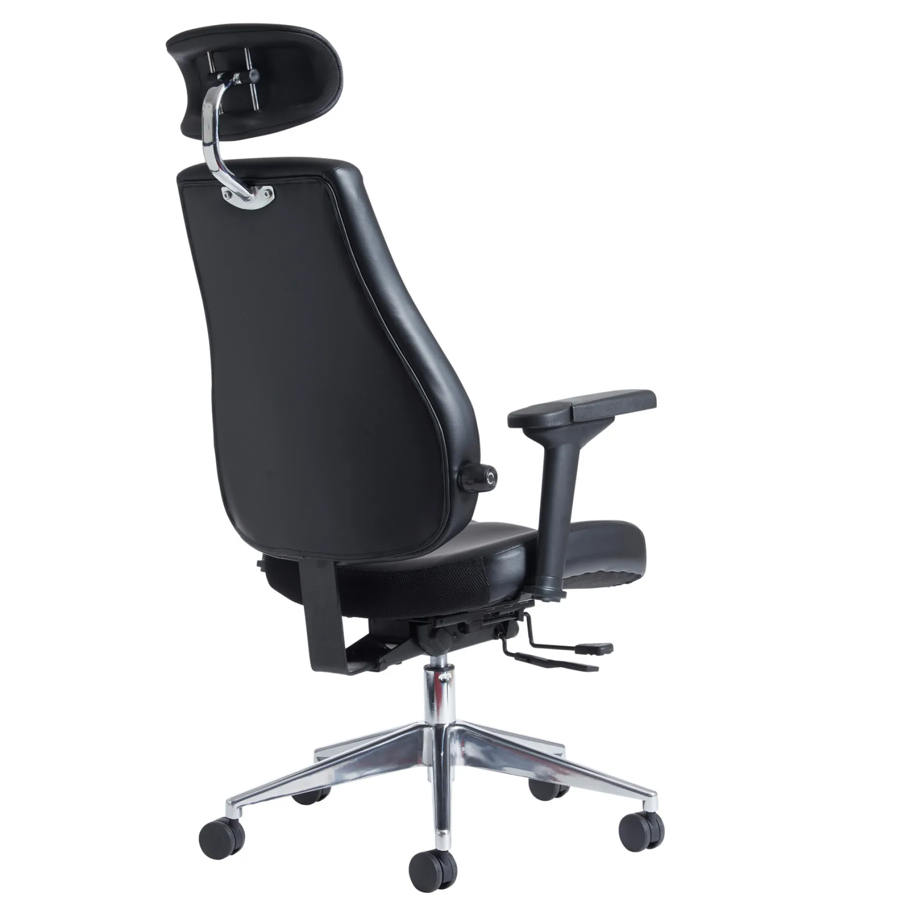 Lof Direct Dams Franklin leather executive chair FRA400 K2 rear view