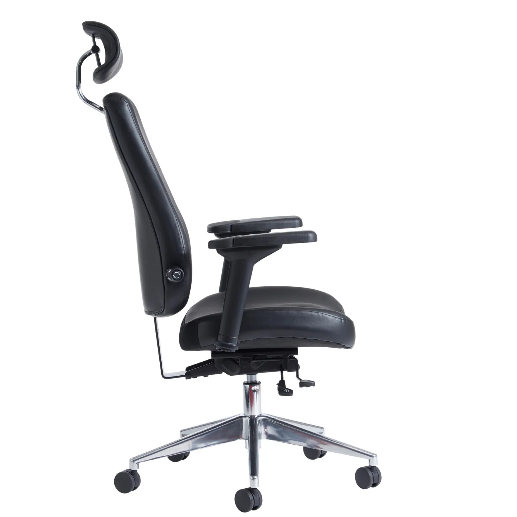 Lof Direct Dams Franklin leather executive chair FRA400 K2 side view