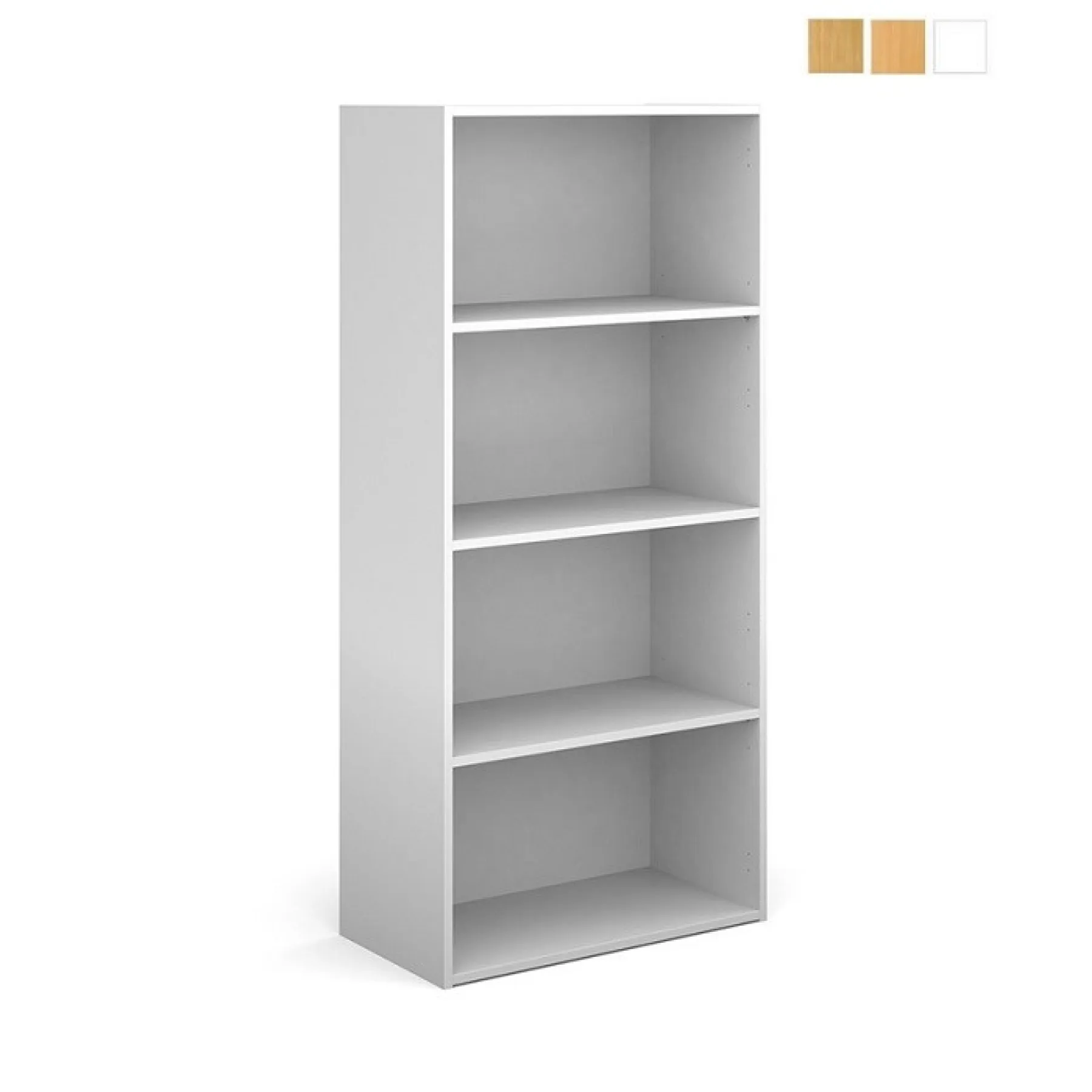 LOF Direct Dams Contract 25 Bookcase White CFTBC WH