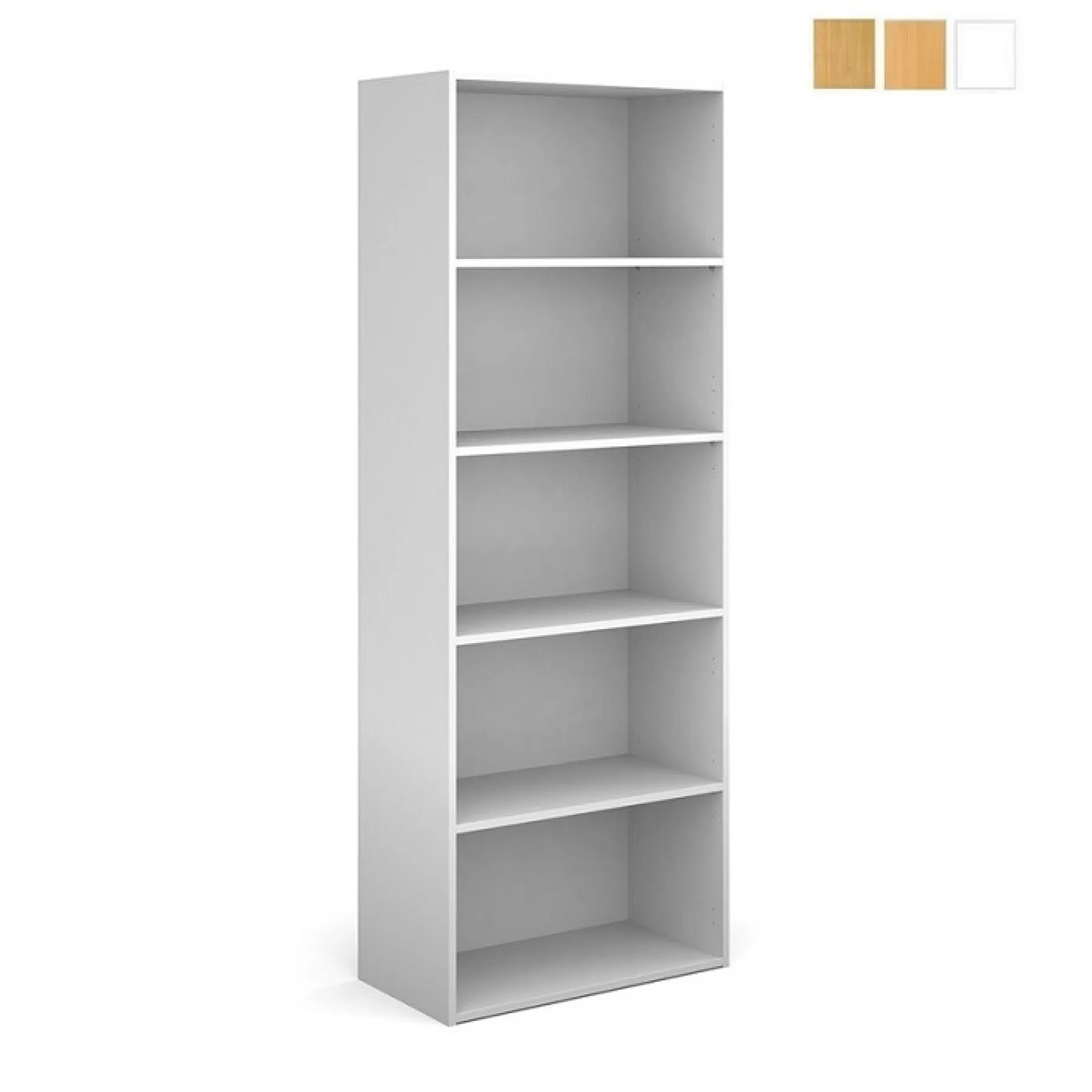 LOF Direct Dams Contract 25 Bookcase White CFHBC WH