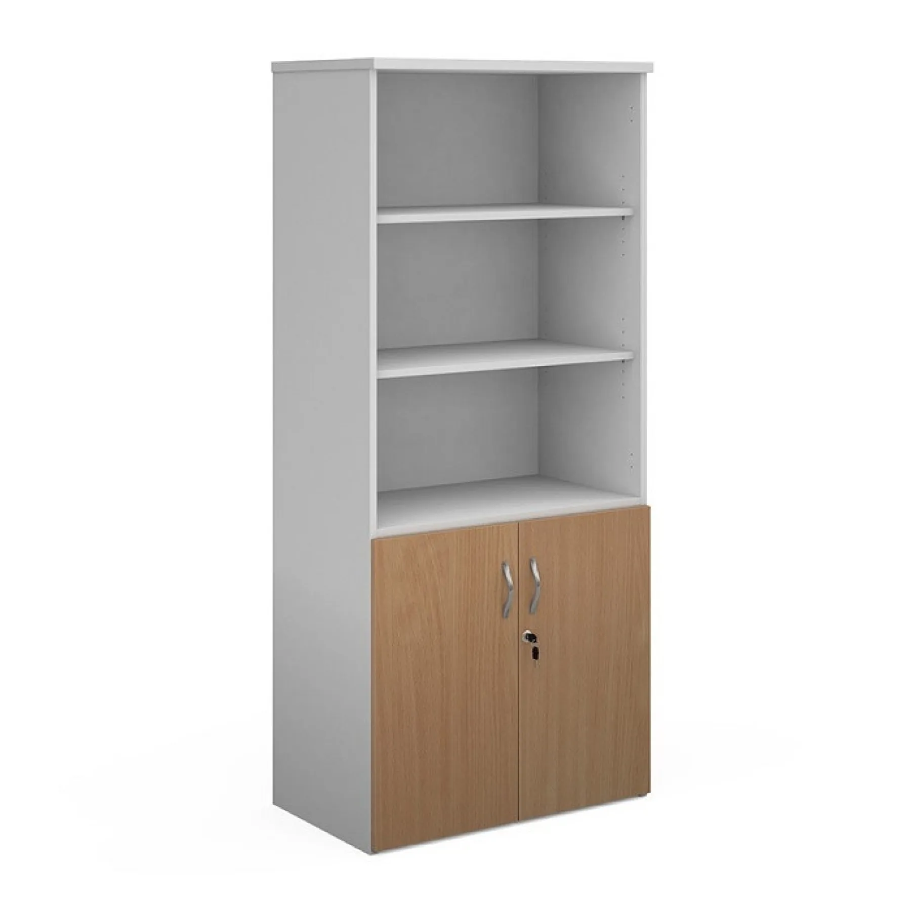 LOF Direct Dams Combination Cupboard R1790 OP Beech and White