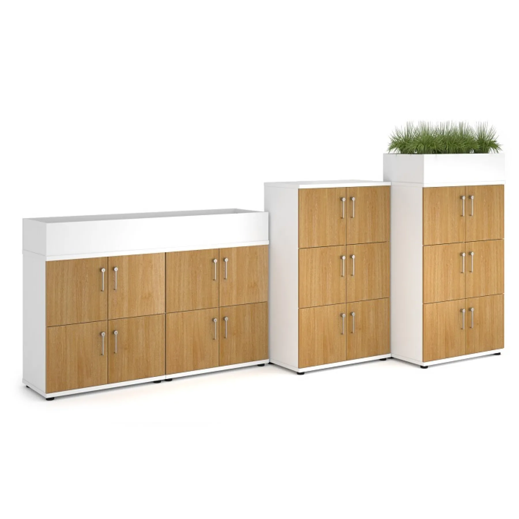 LOF Direct Dams Wooden Storage Universal Lockers LCK