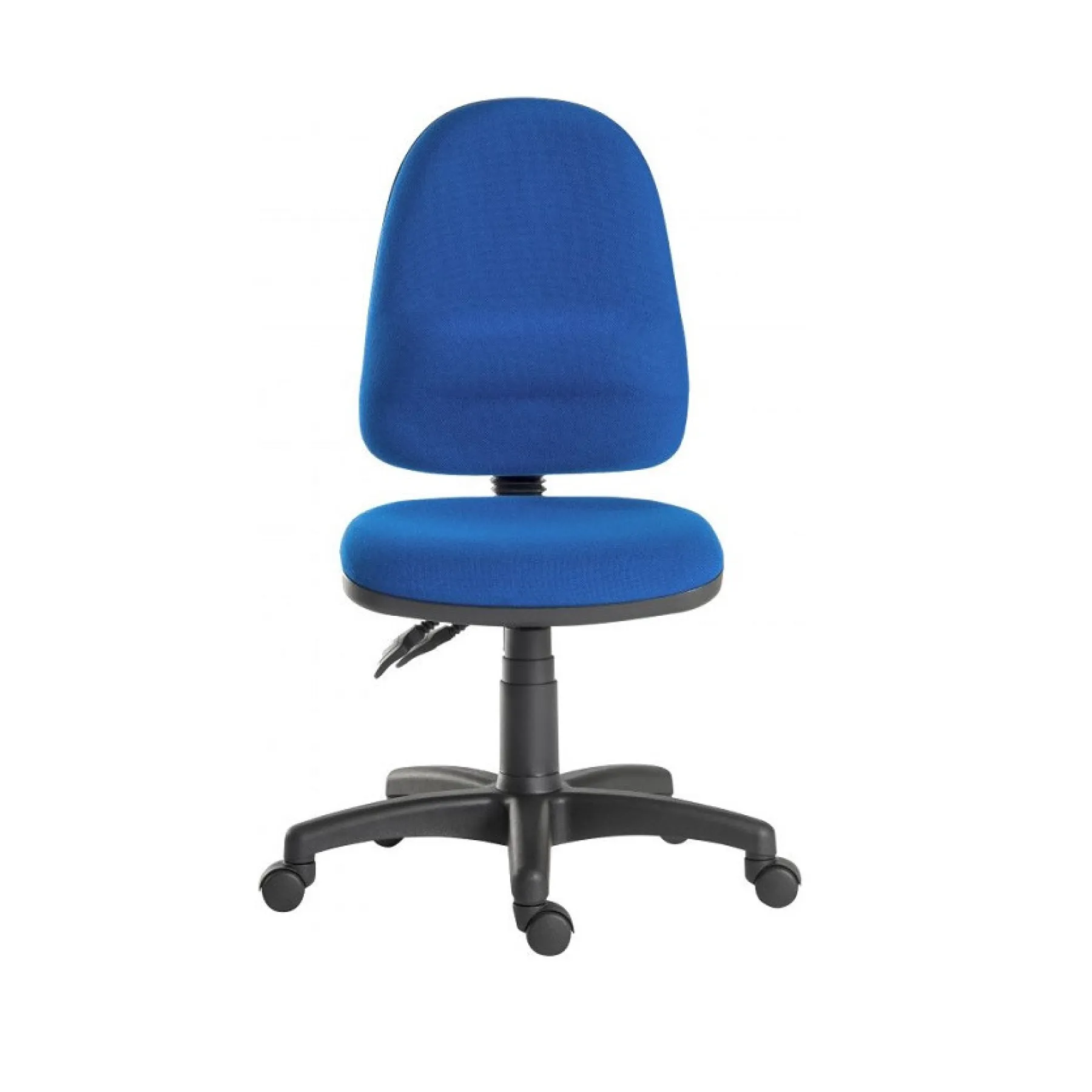 LOF Direct Teknik Ergo Twin Office Chair 2900 BLU Blue Fabric