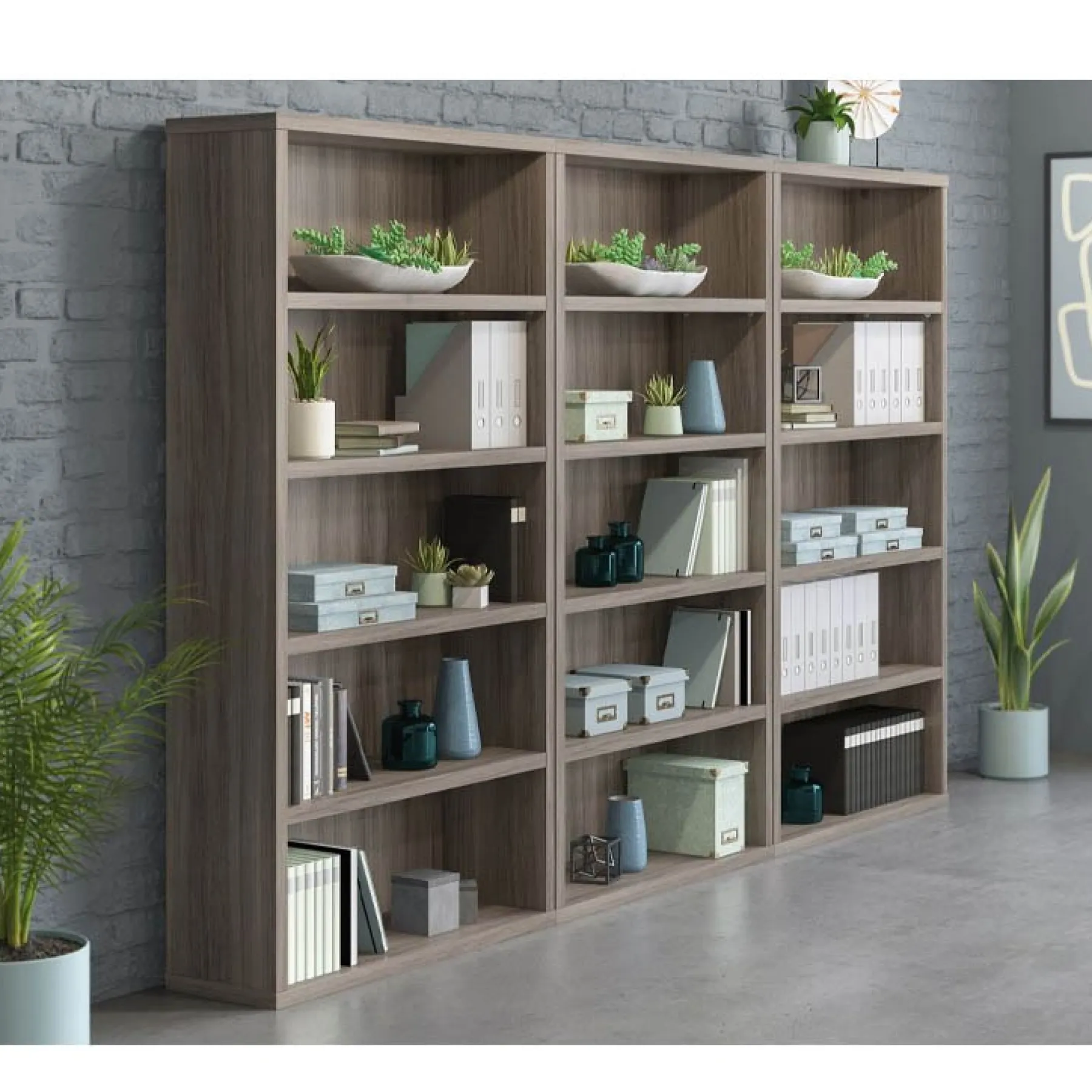 LOF direct Teknik Affiliate bookcase x 3