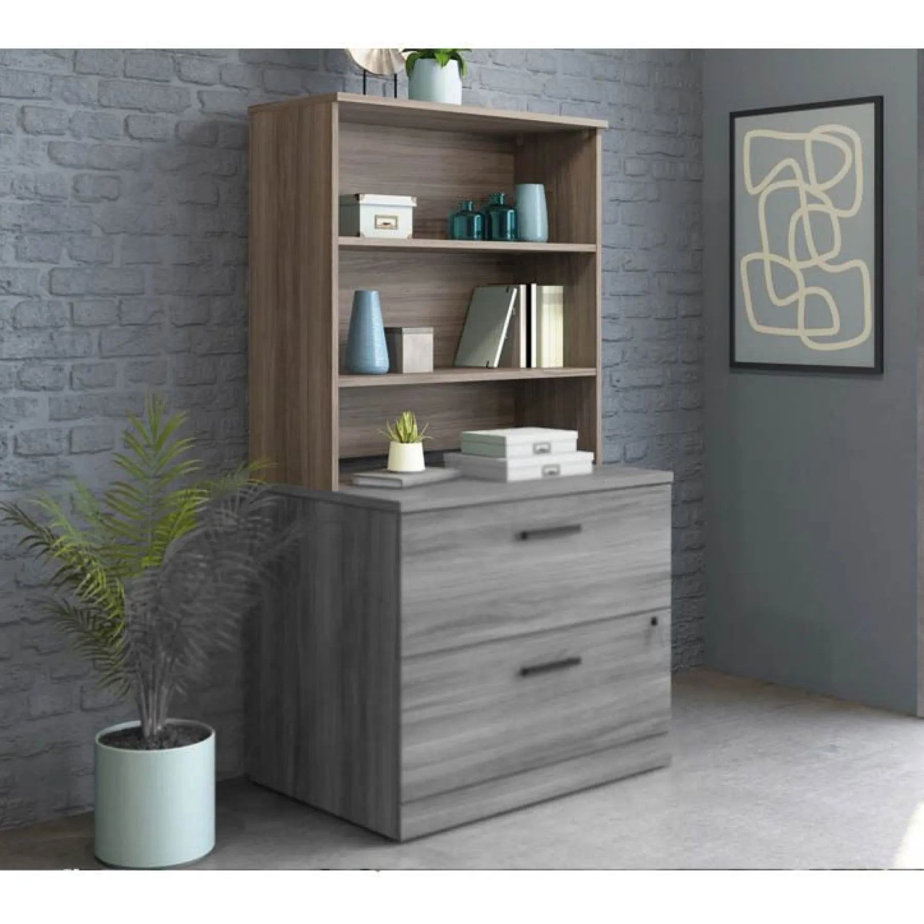 LOF direct Teknik Affiliate hutch for storage unit