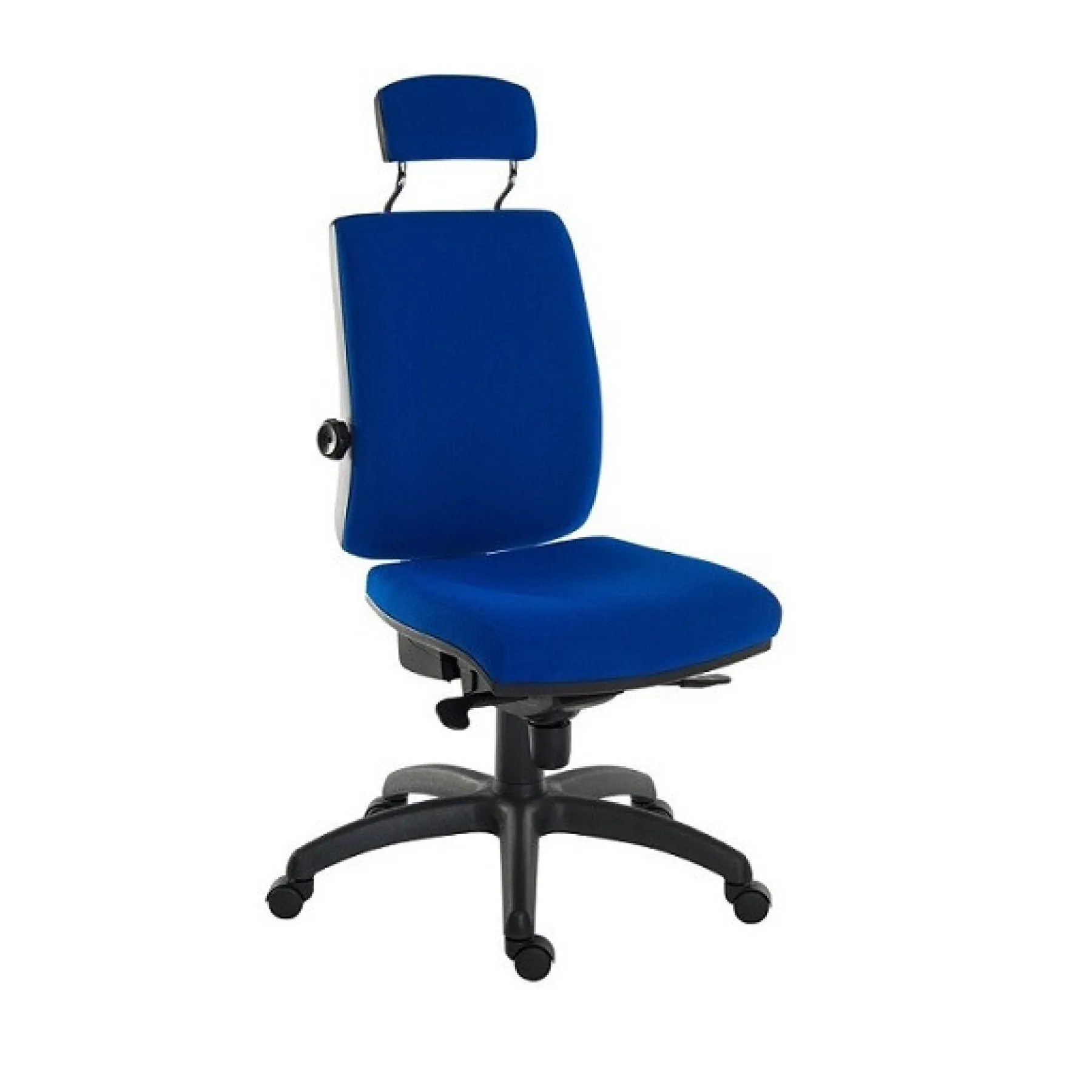 LOF Direct Teknik Ergo Plus Office Chair Plus Blue Fabricc