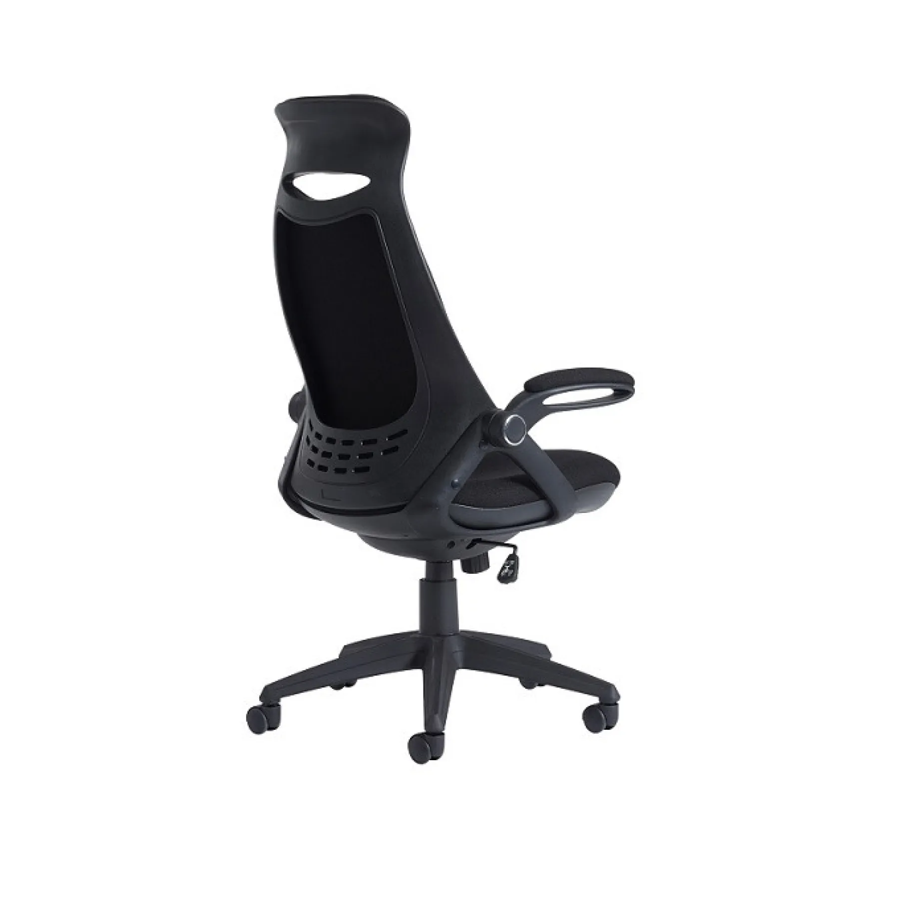 LOF Direct Dams Tuscan Executive Chair TUS300 T1 K Black Fabric Rear