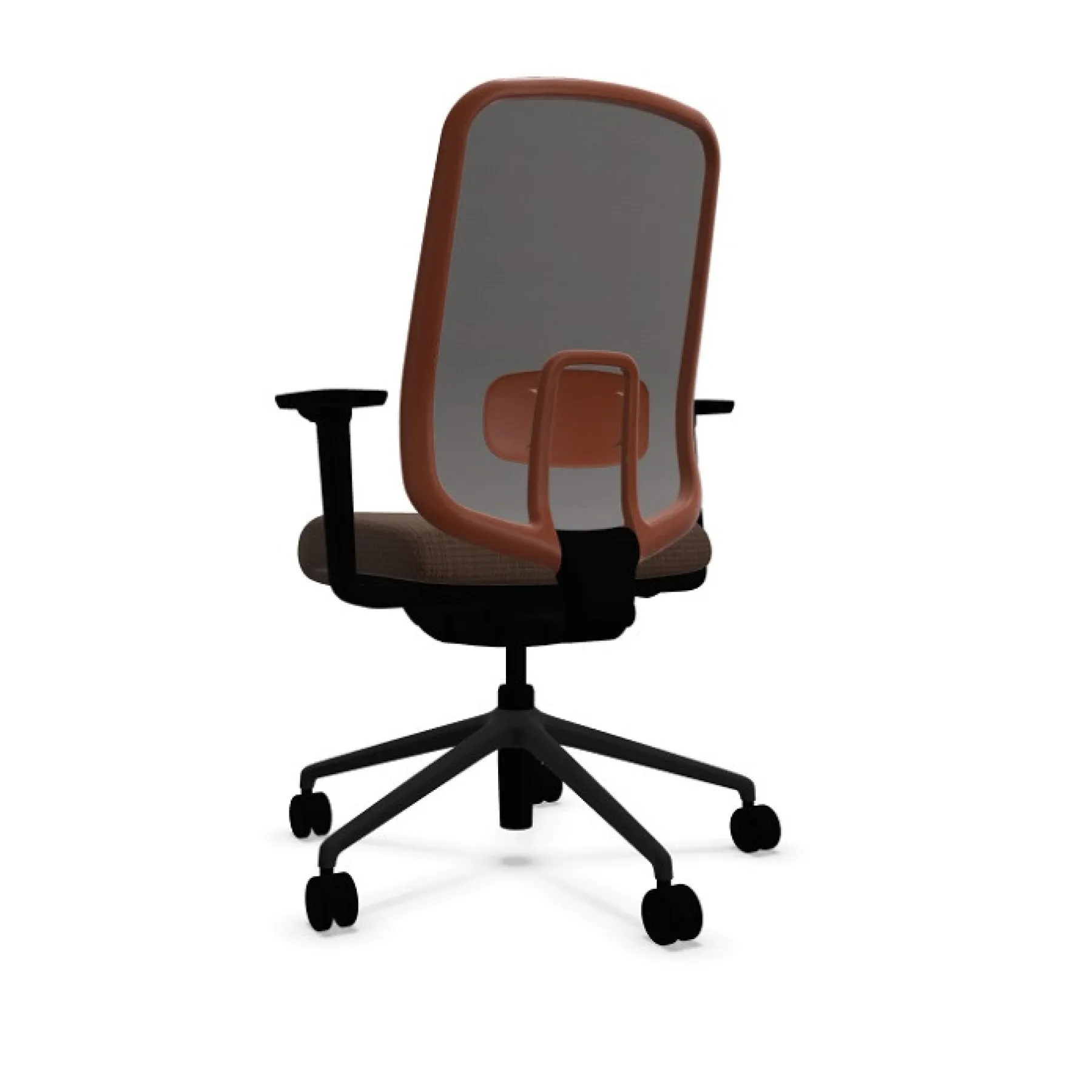 Lof direct boss design sia task chair gabriel runner mesh back SIA 1 Copper Brown