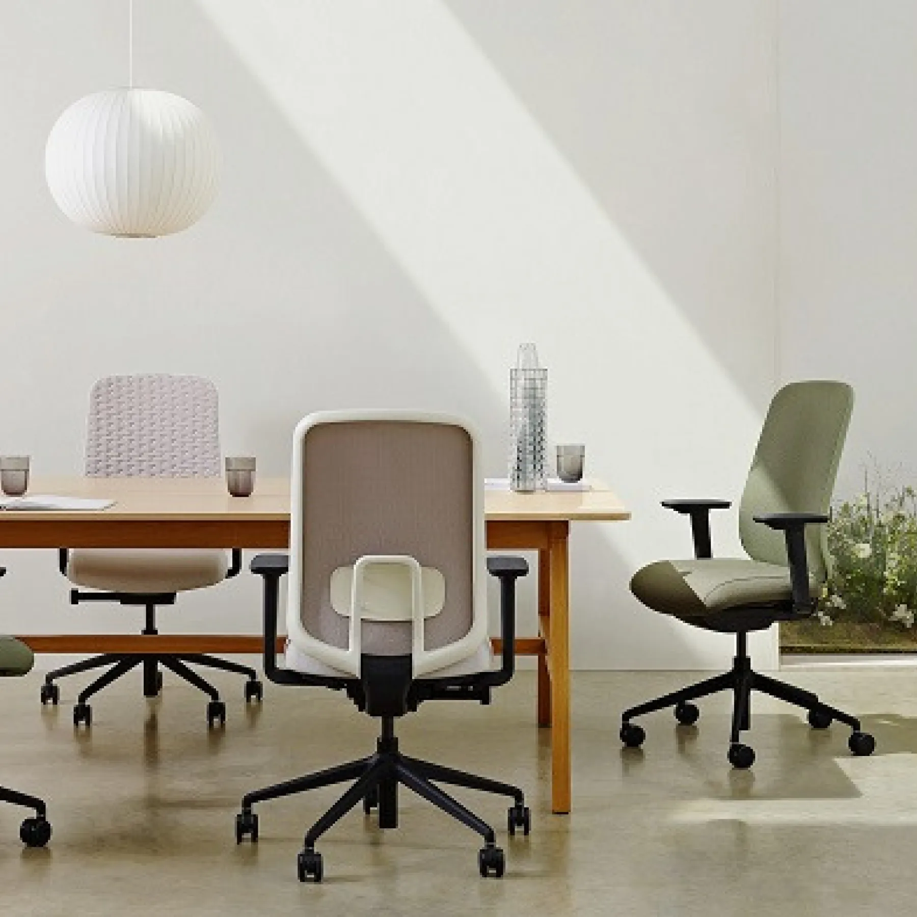 Lof direct boss design sia task chair Roomset