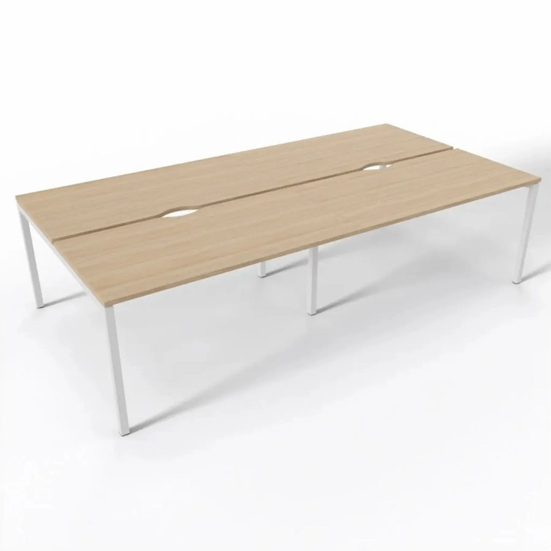 LOF Direct Nova U Leg 4 Person Bench Desk