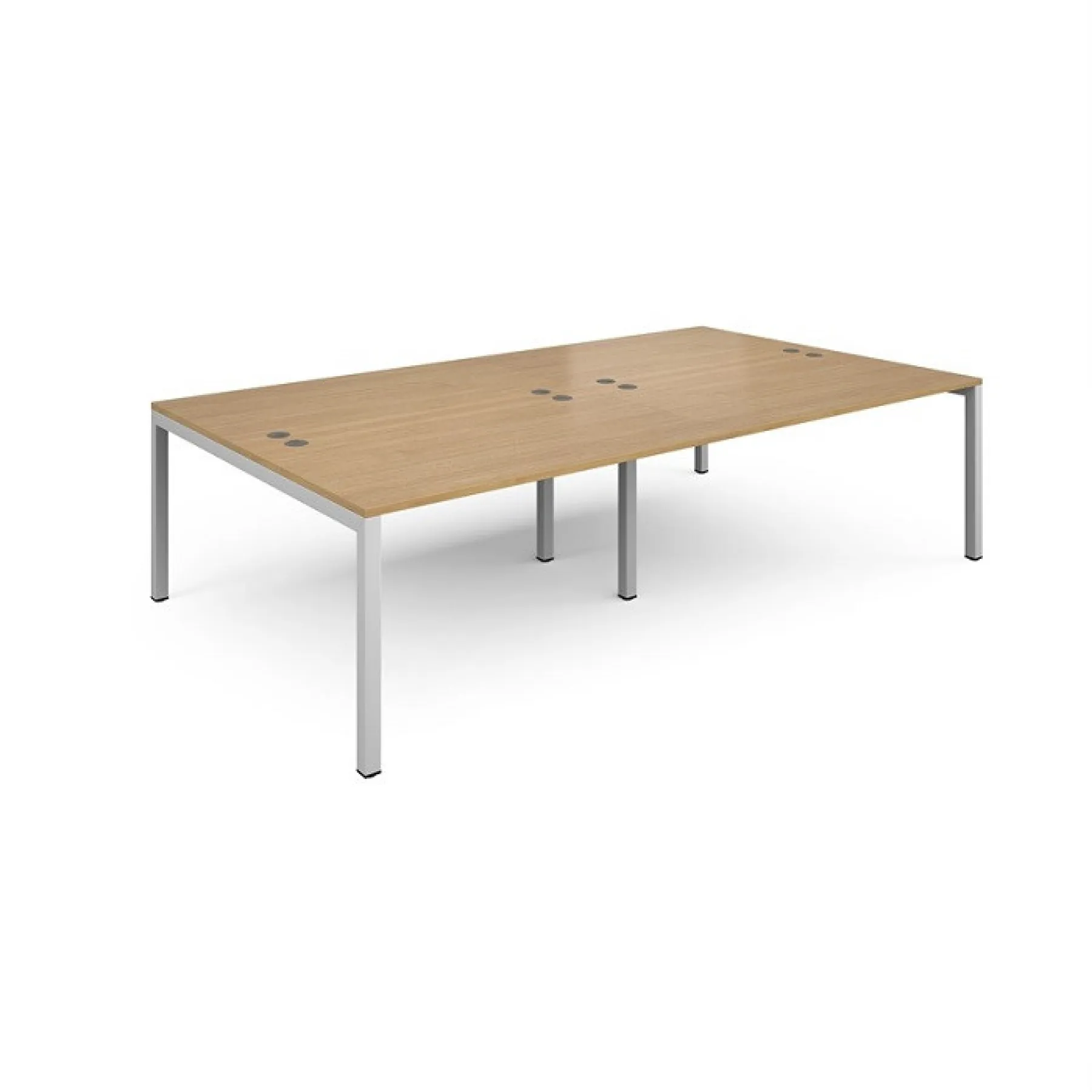 LOF Direct Connex Bench Desk Bank of 4 CO2816 WH O