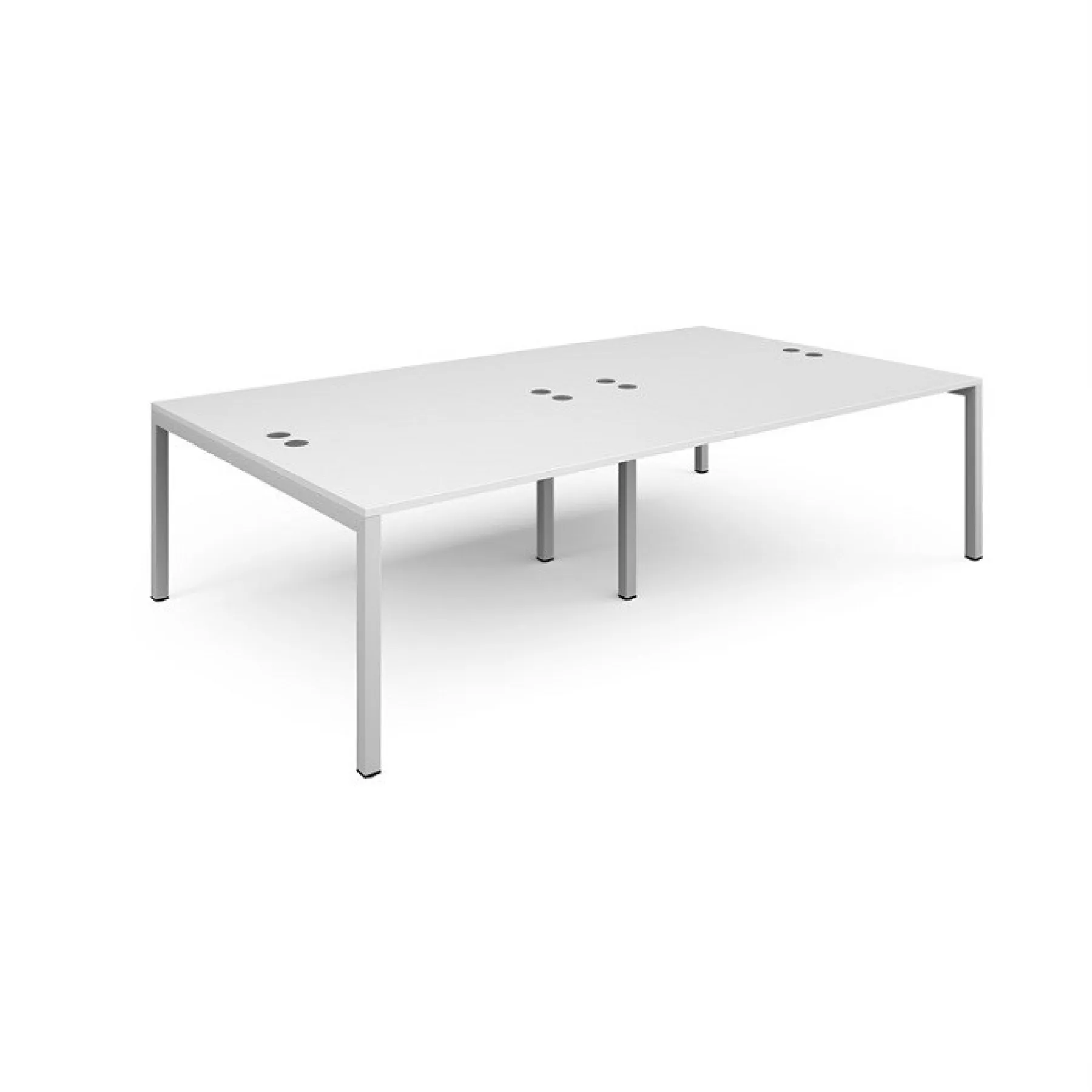 LOF Direct Connex Bench Desk Bank of 4 CO2816 WH WH