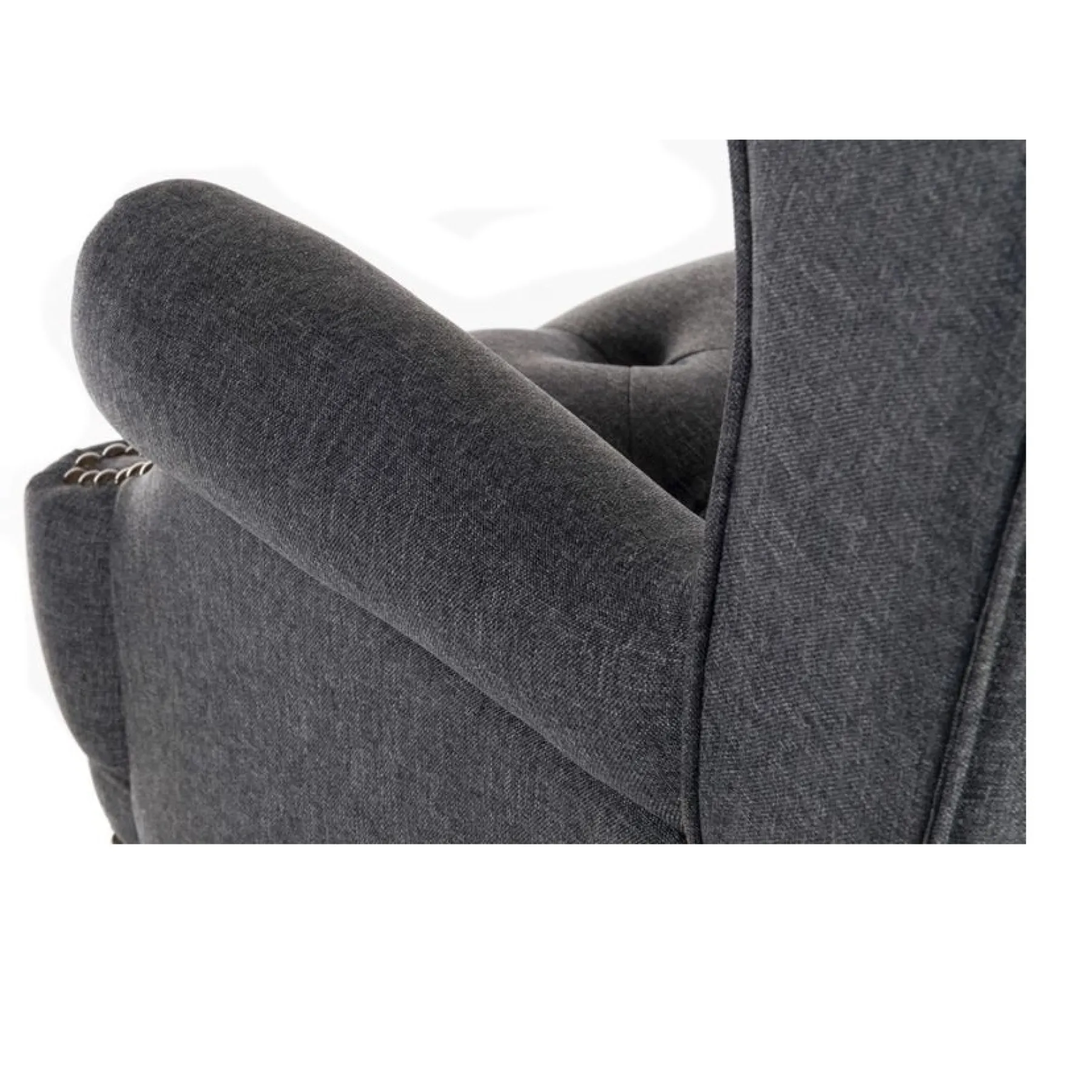 LOF Direct Teknik Chairman Grey Executive Armchair 6927 GY close up2