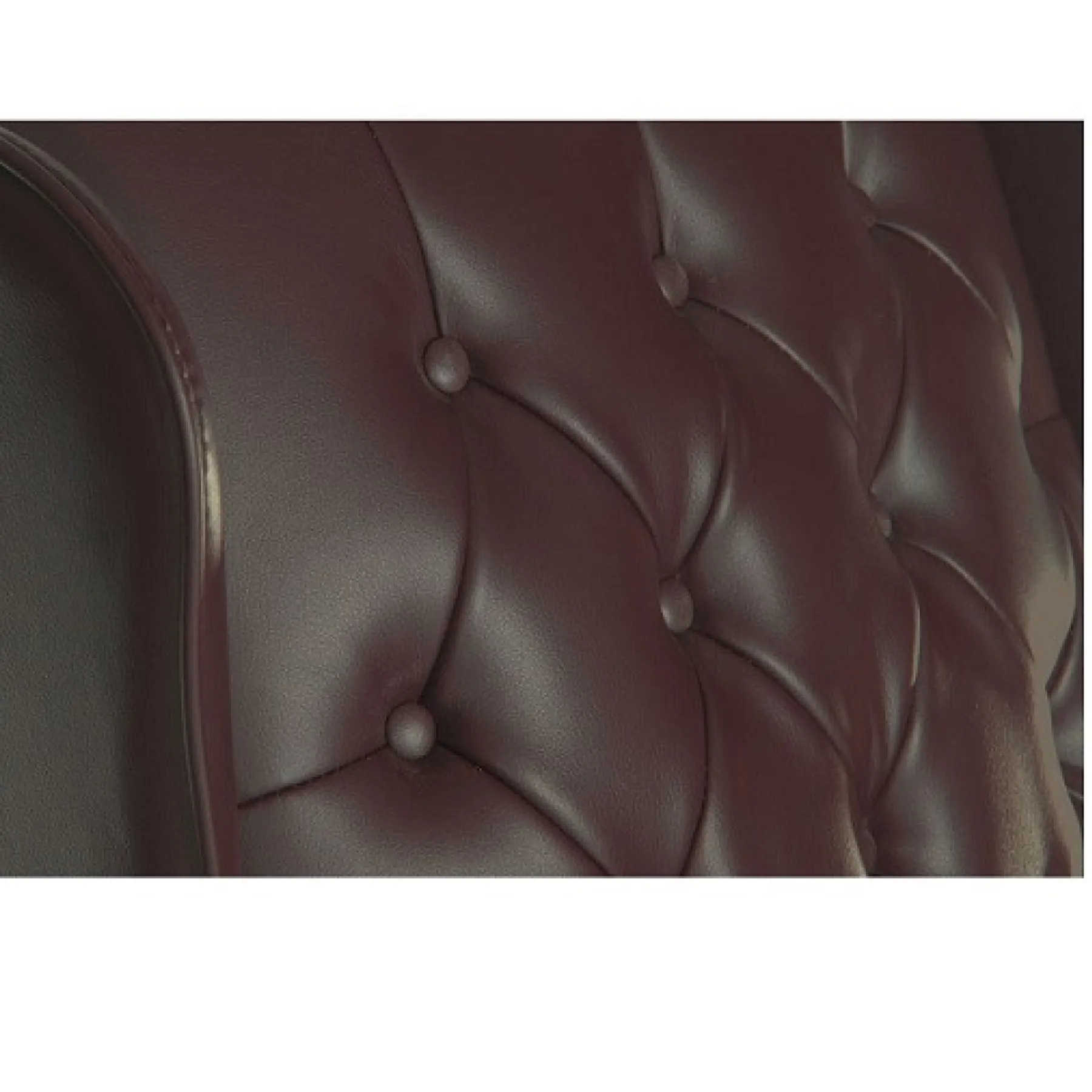 LOF Direct Teknik Chairman Burgundy Executive Armchair 6927 BU Close Up