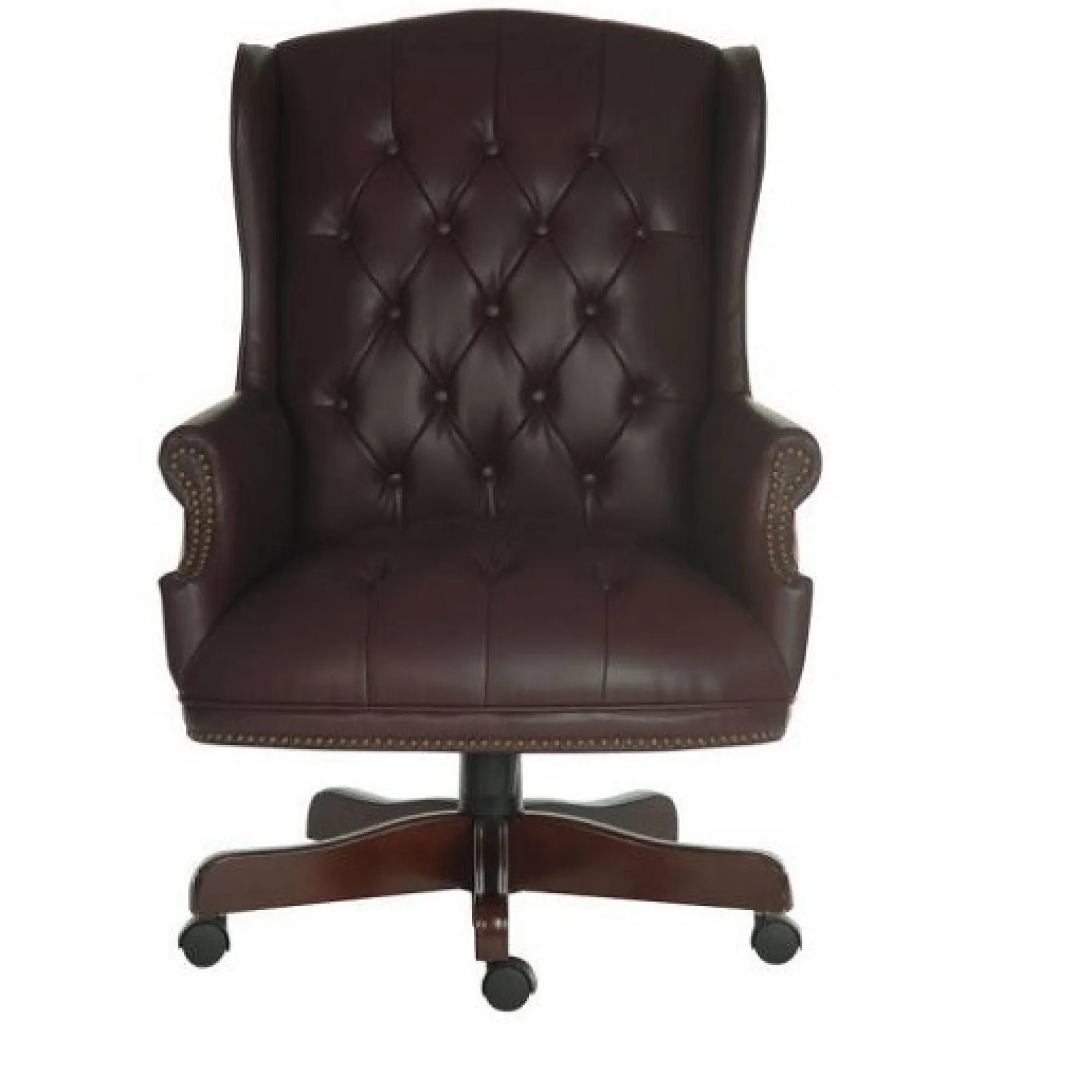 LOF Direct Teknik Chairman Burgundy Executive Armchair 6927 BU 3