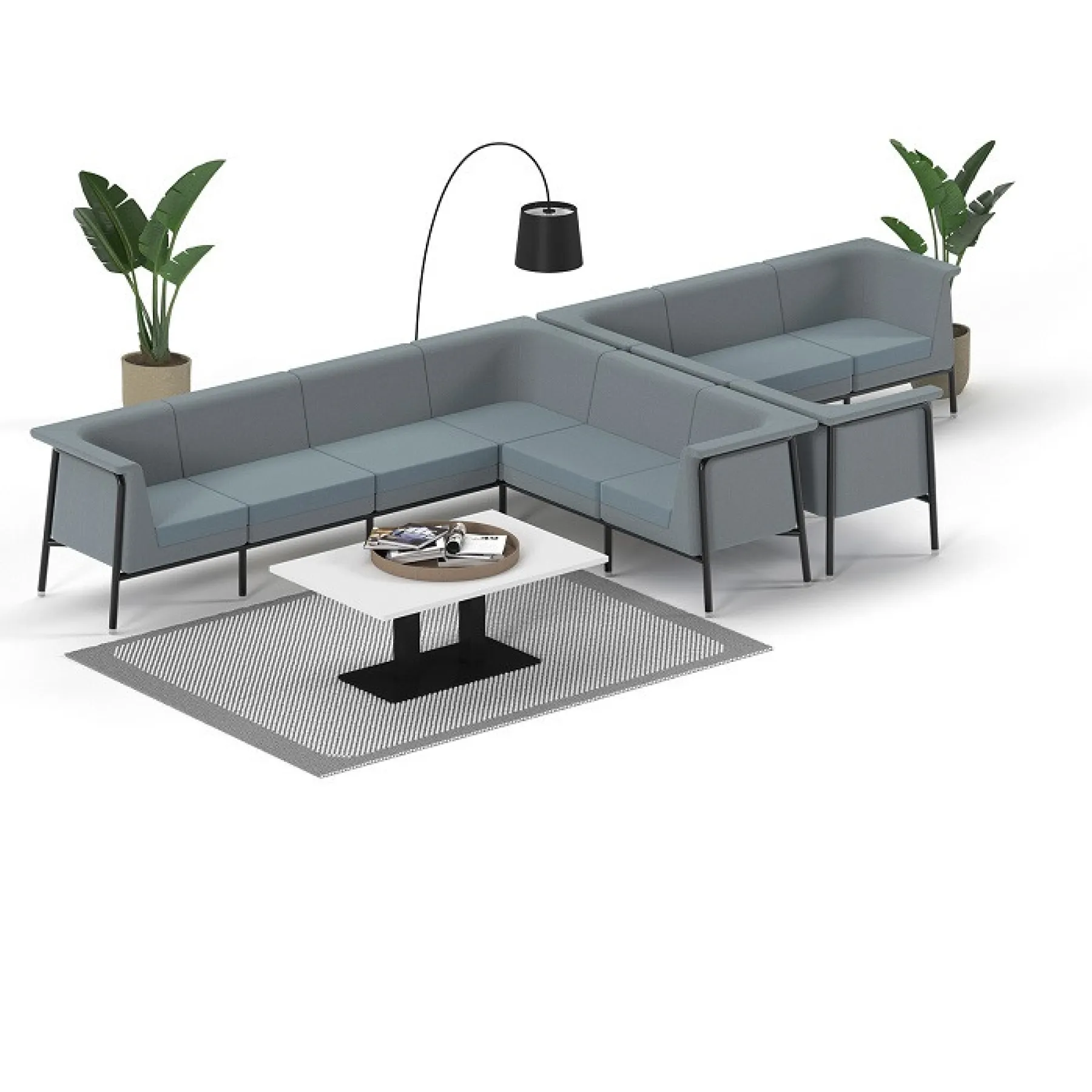 LOF Direct Dams Addison Modular Seating Roomset 2