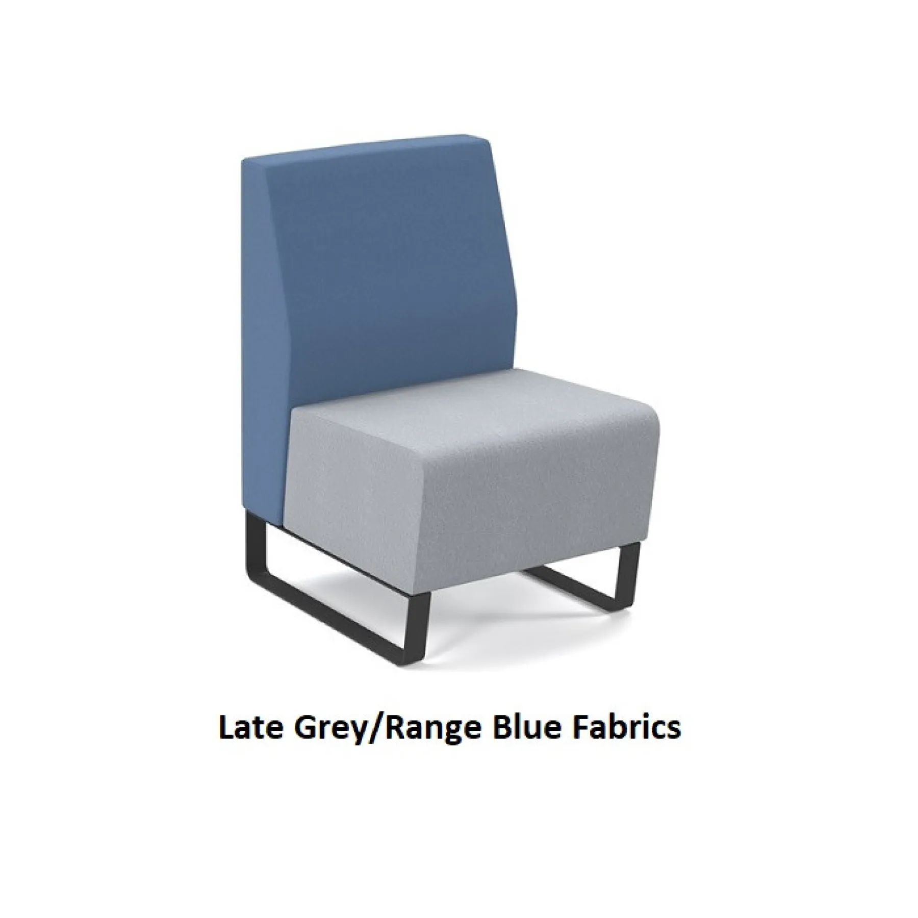 LOF Direct Dams Encore Stocked Modular Seating ENC MOD01 L Late Grey Range Blue