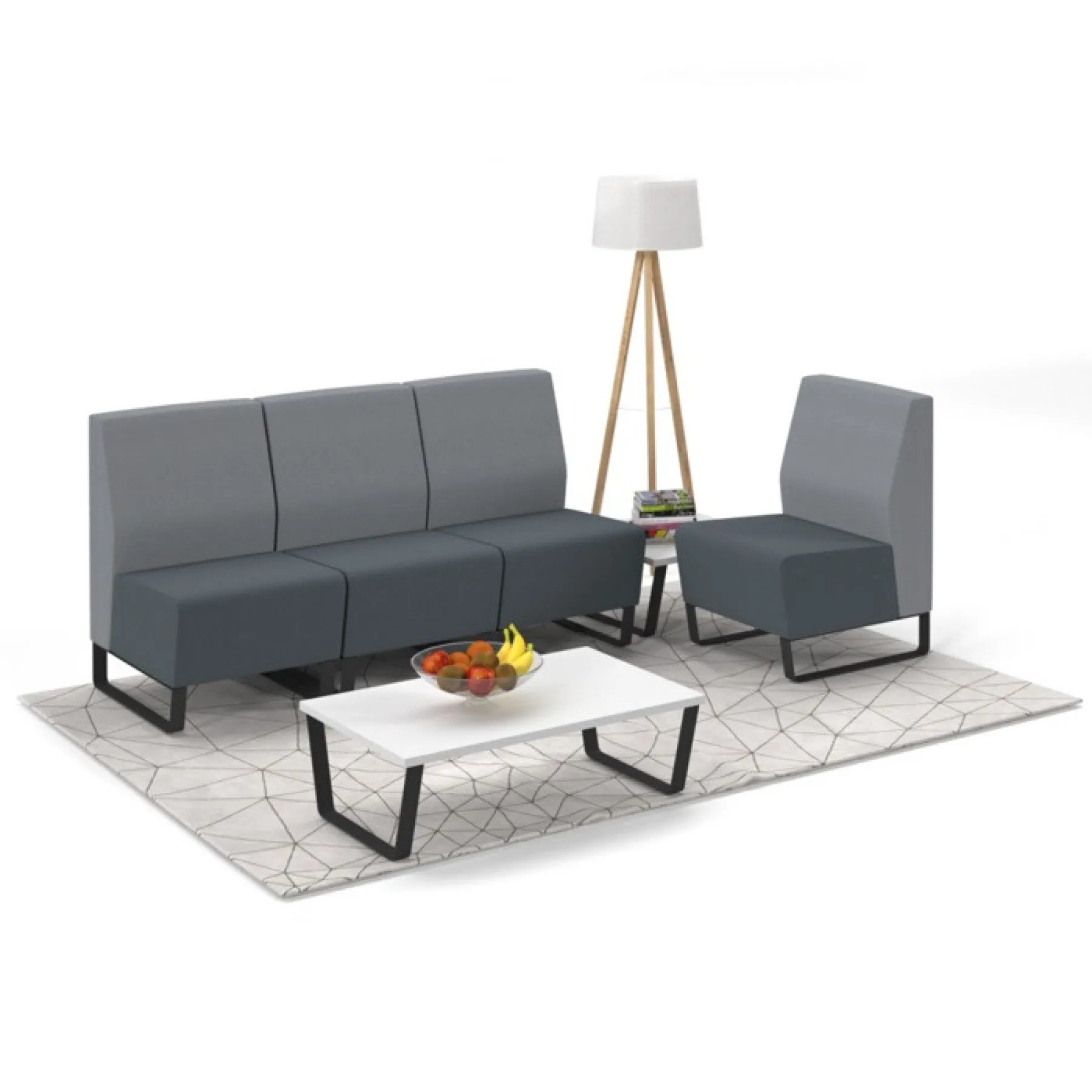 LOF Direct Dams Encore Stocked Modular Seating Grey
