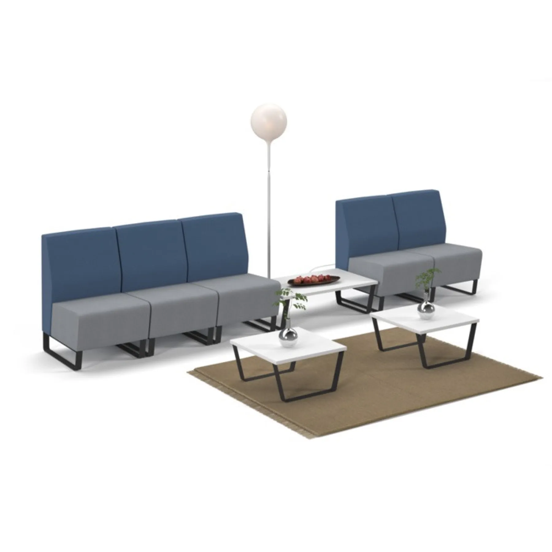LOF Direct Dams Encore Stocked Modular Seating Straight