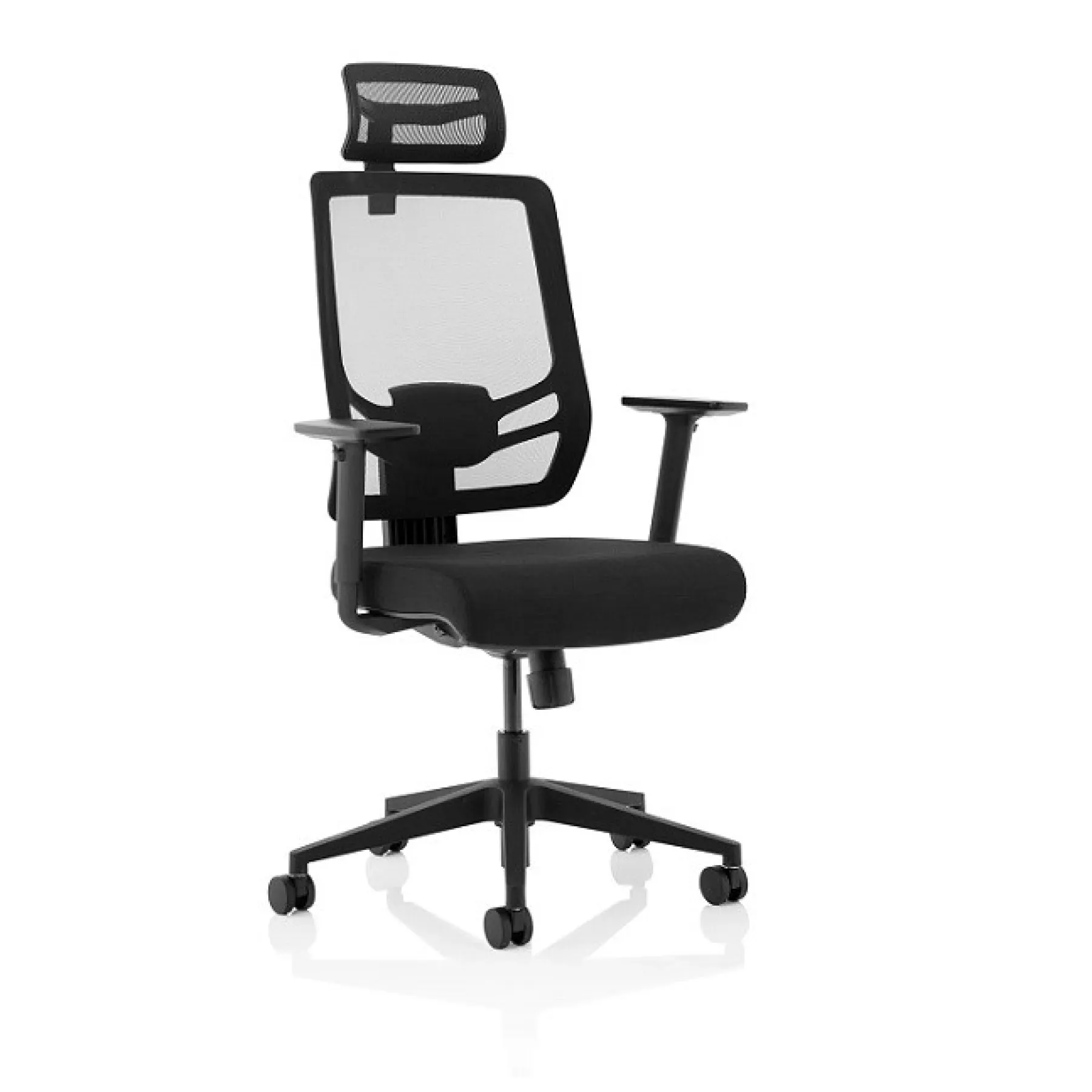 LOF Direct Dynamic Ergo Twist Chair Fabric with headrest