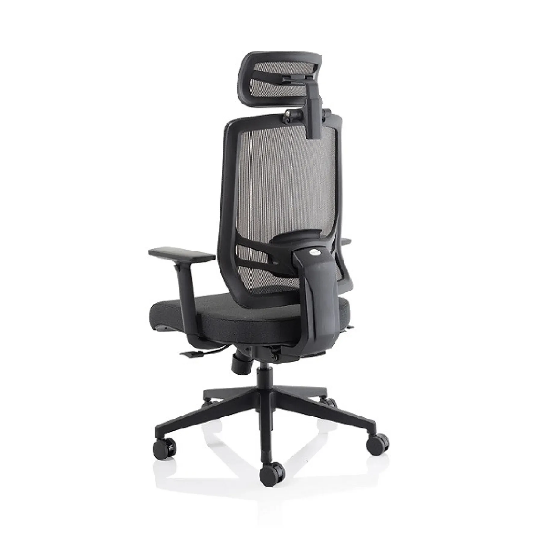 LOF Direct Dynamic Ergo Twist Chair Fabric with headrest Rear