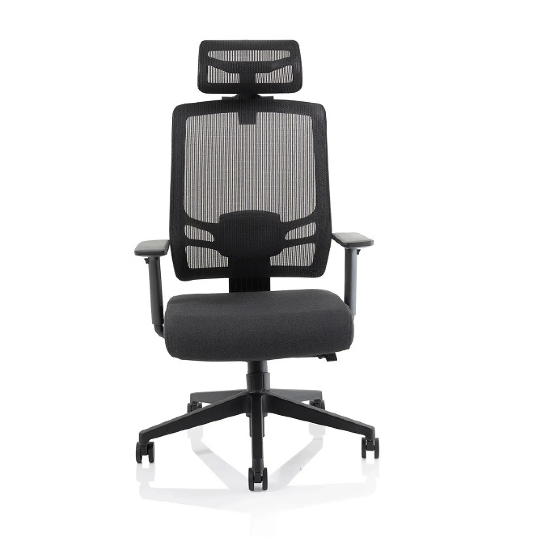 LOF Direct Dynamic Ergo Twist Chair Fabric with headrest Front