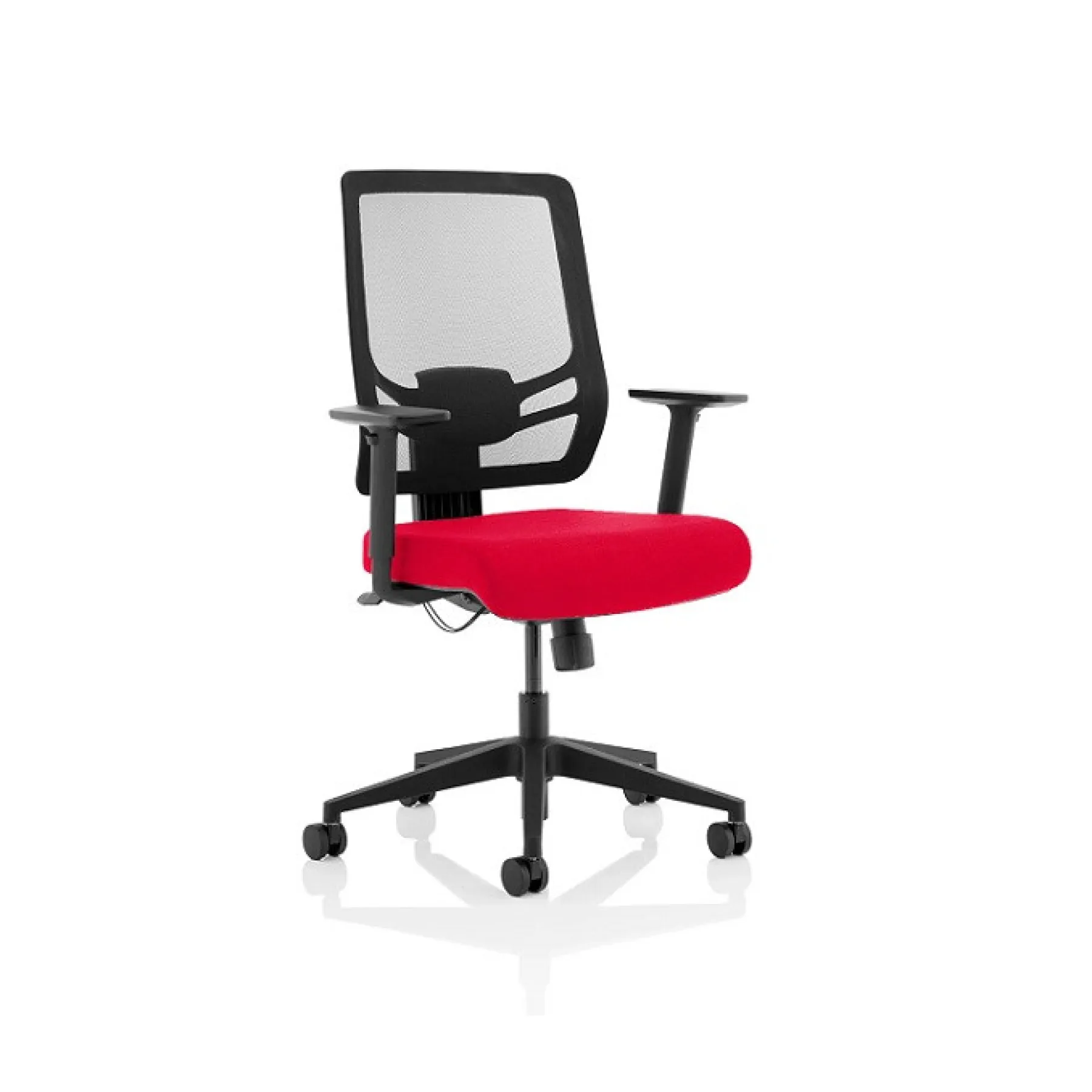 LOF Direct Dynamic Ergo Twist Chair Fabric Red