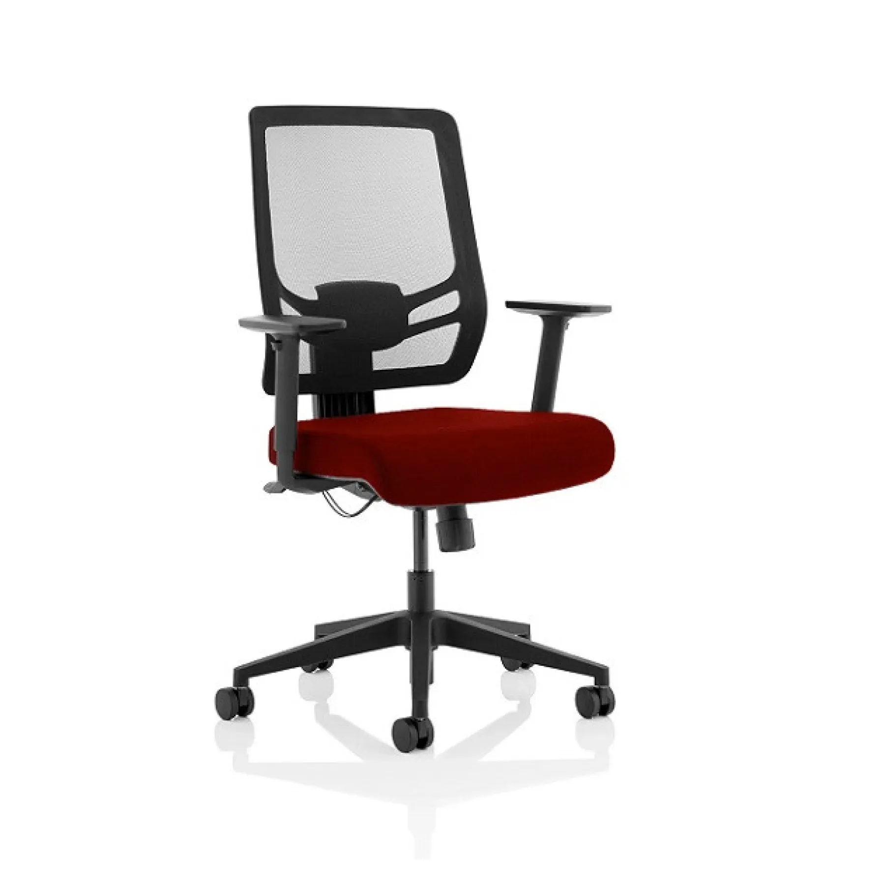 LOF Direct Dynamic Ergo Twist Chair Fabric Chilli