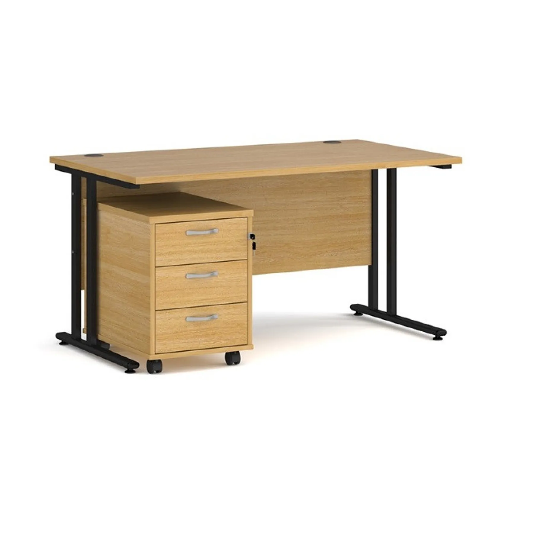 LOF Direct Dams Maestro Desks SBK314 O Oak Desk