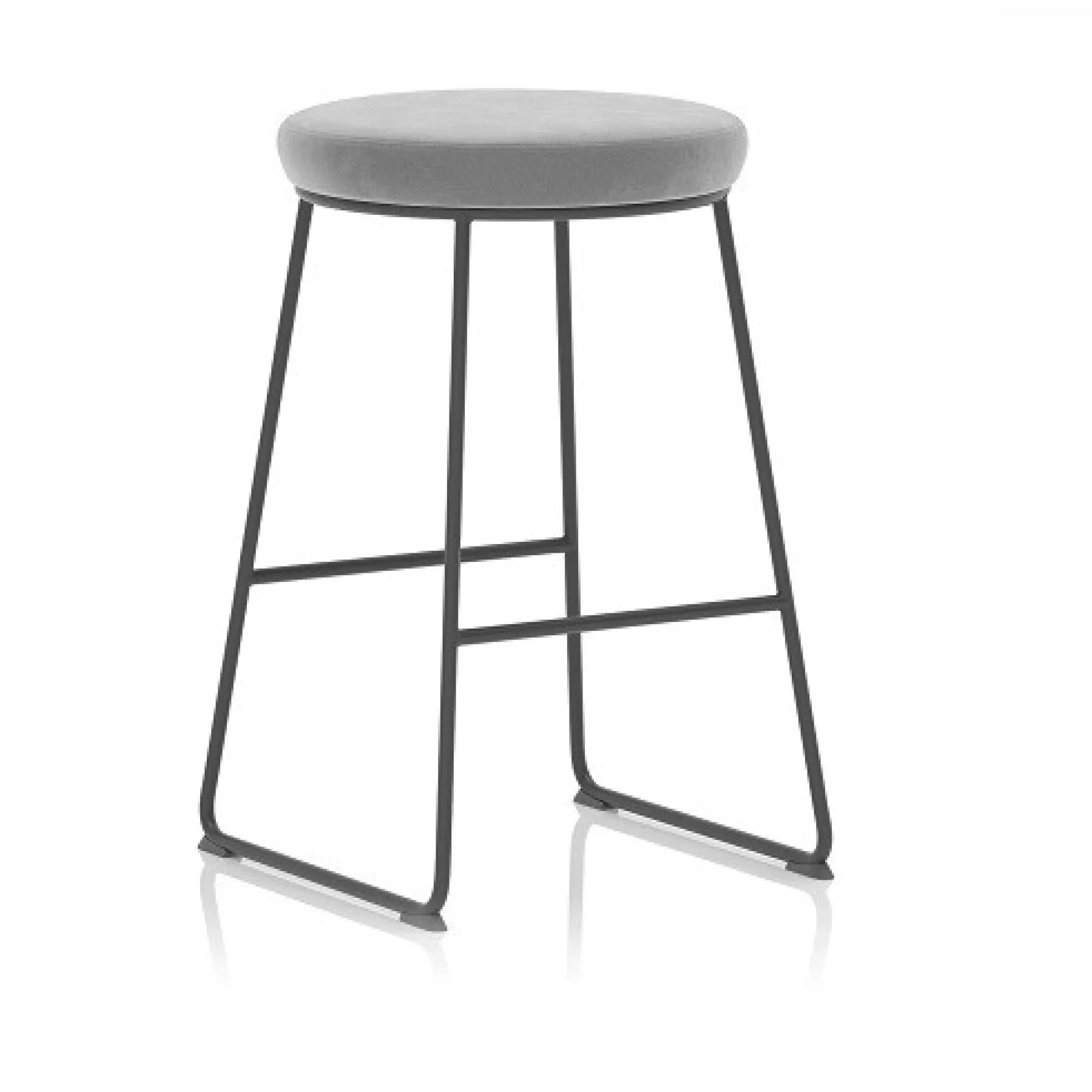 LOF Direct Dynamic Turin Stool Grey