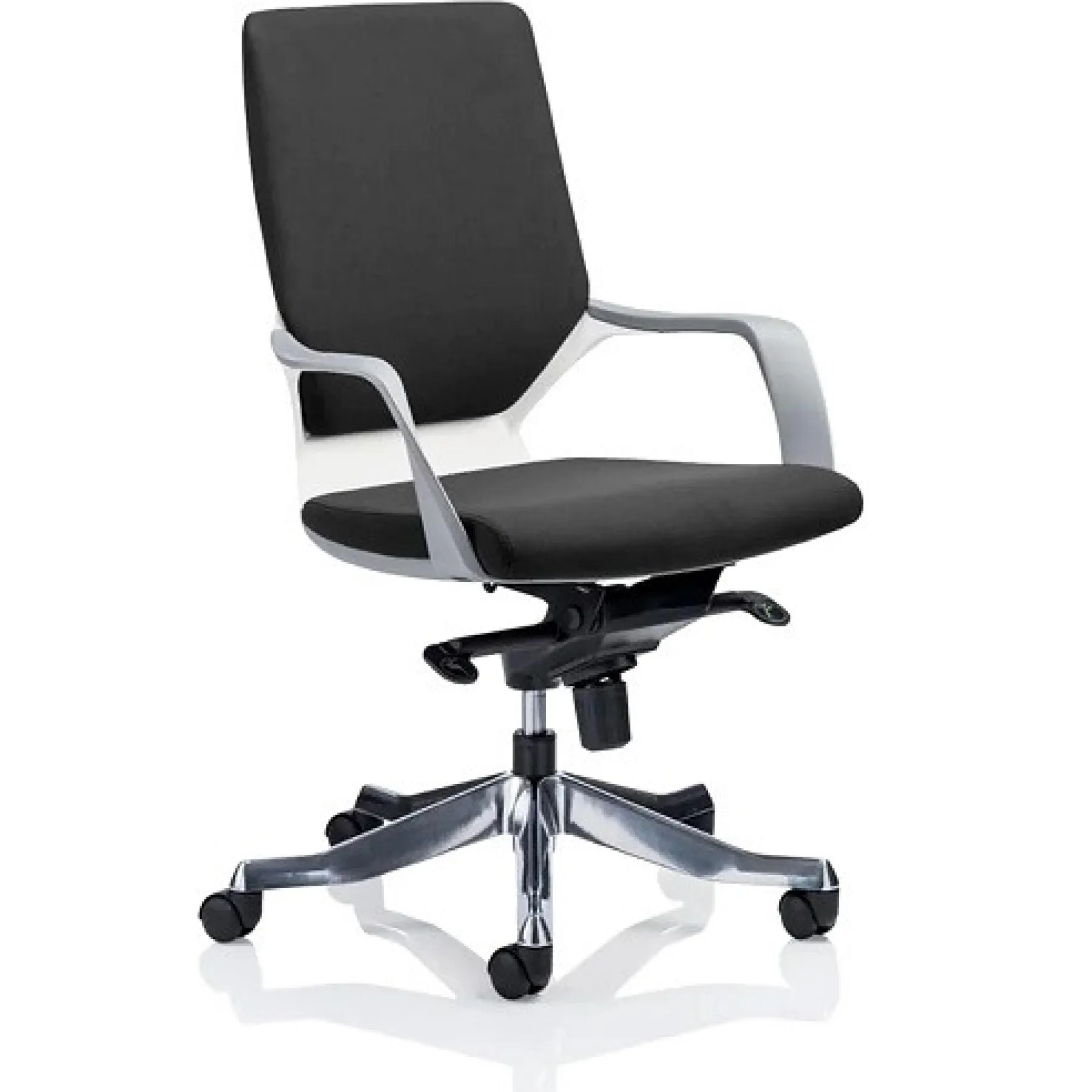 LOF Direct Xenon Black Fabric Office Chair DD XMB