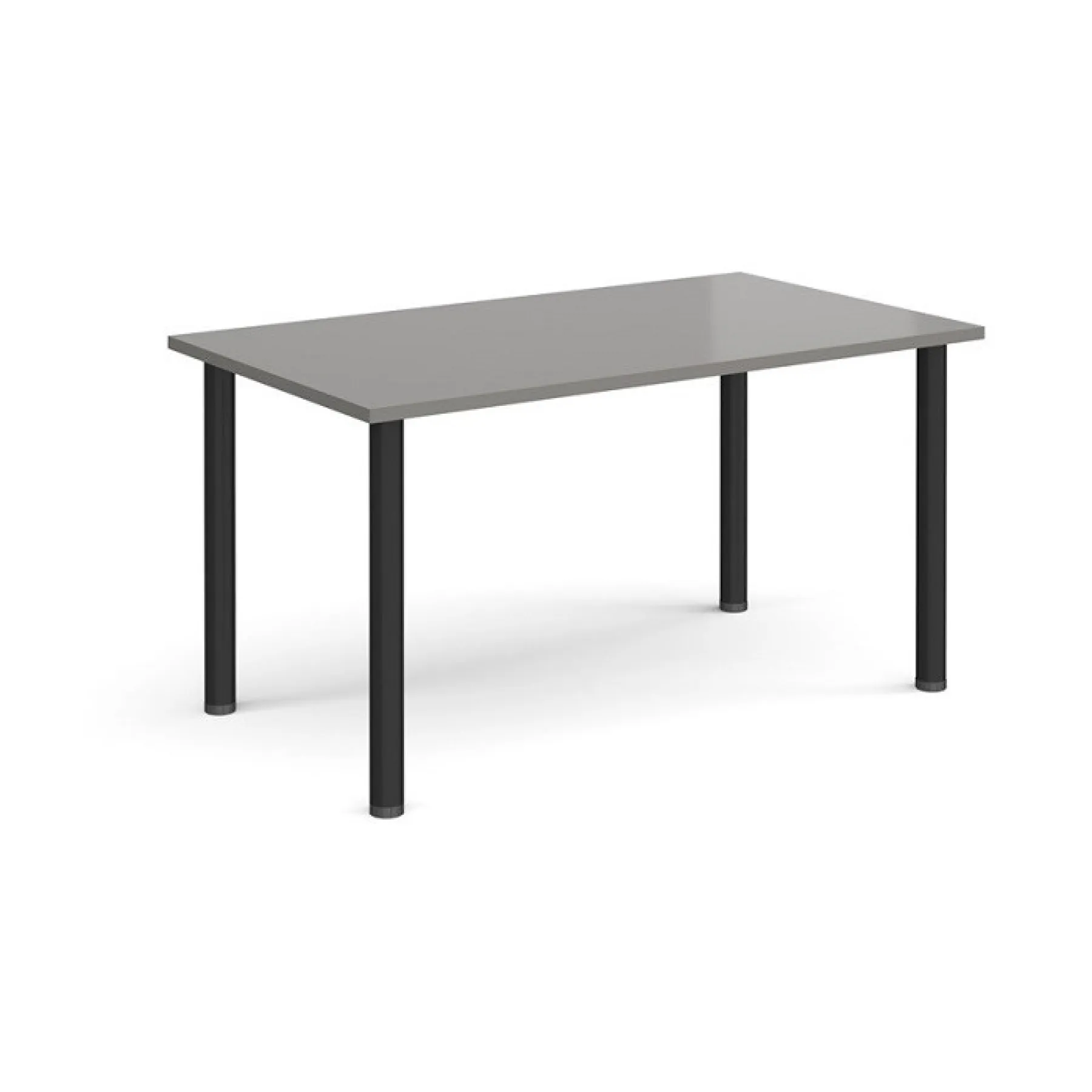 LOF Direct Dams Radial Leg Table Onyx Grey Black