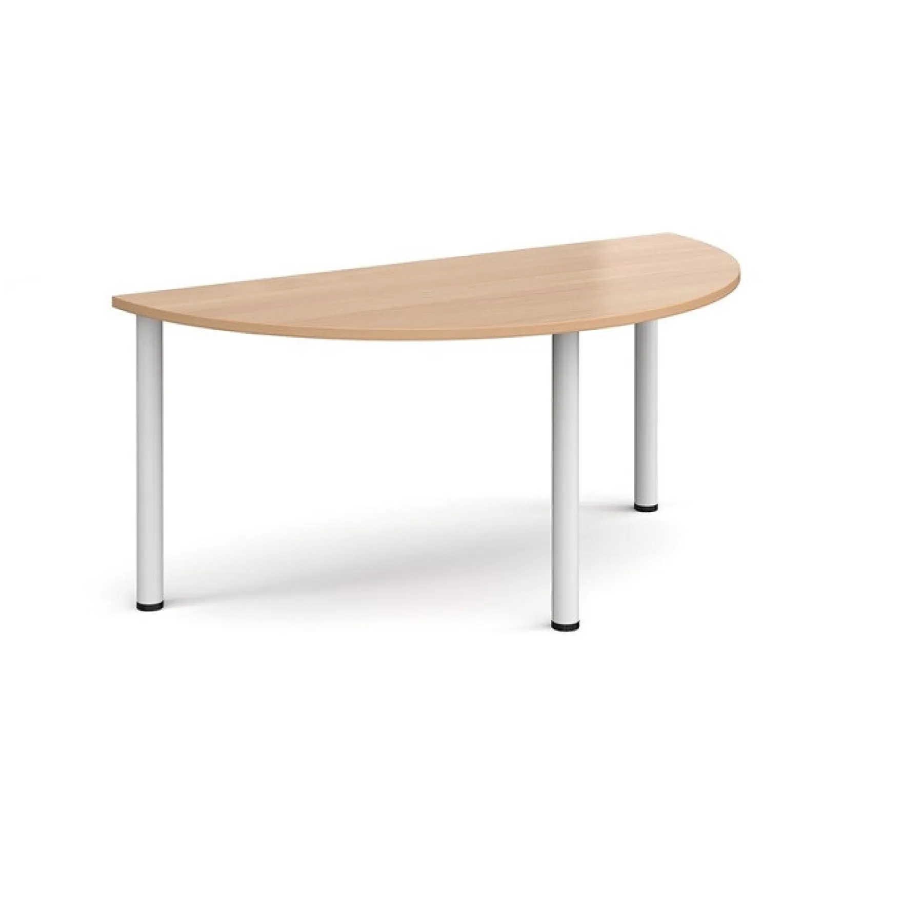 LOF Direct Dams Radial Leg Semi Circular Beech White