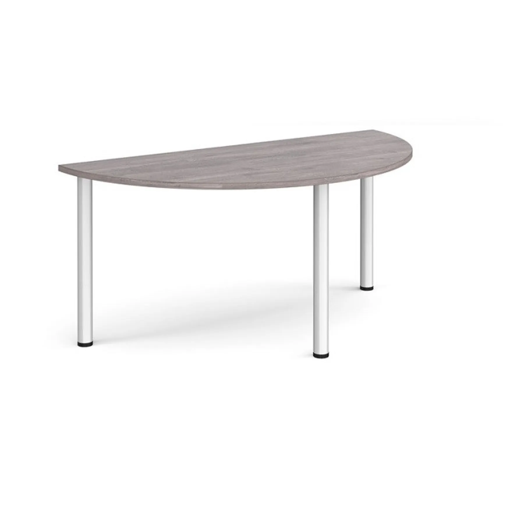 LOF Direct Dams Radial Leg Semi Circular Silver Grey Oak