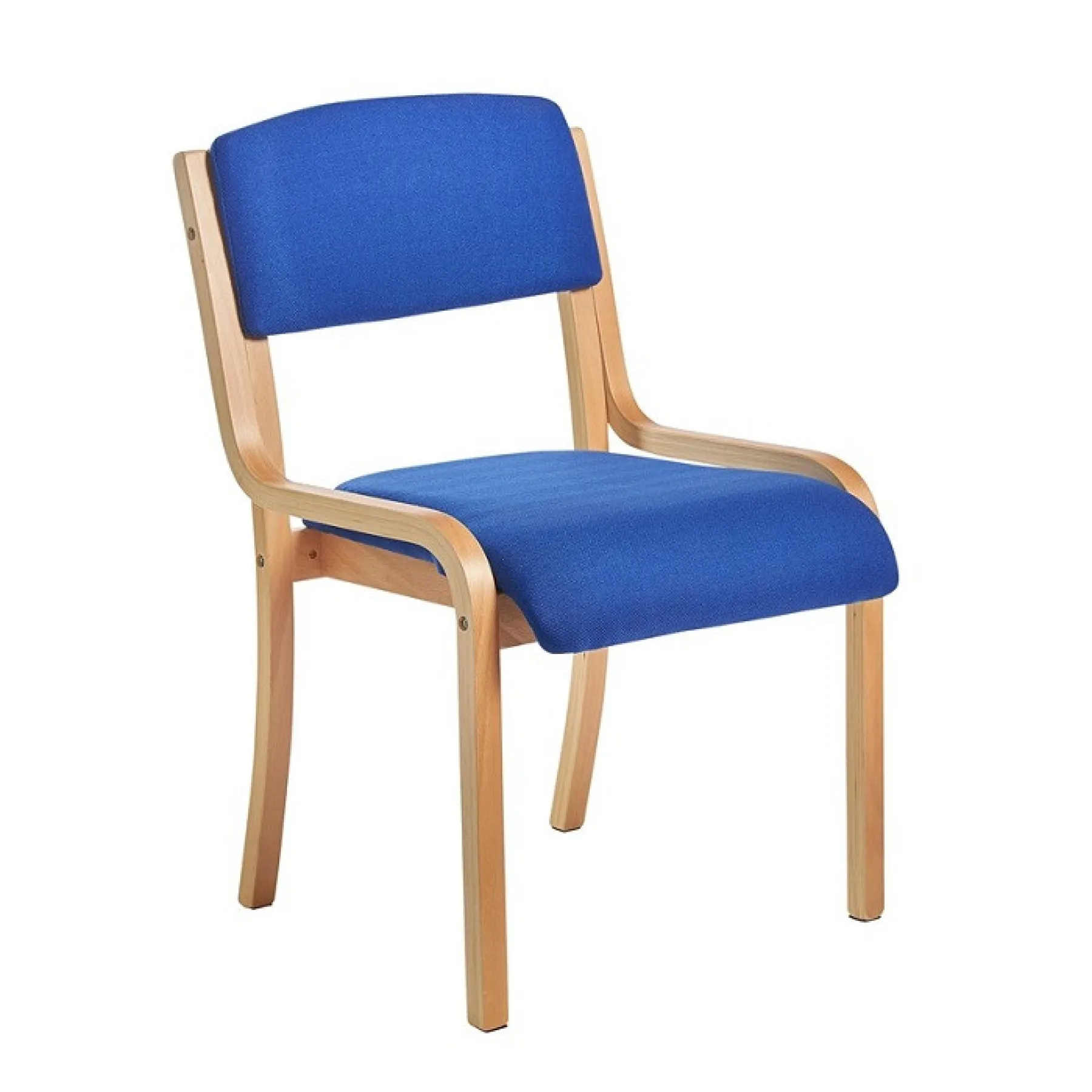 LOF Direct Dams Prague Meeting Chairs Blue Fabric PRA50002 B