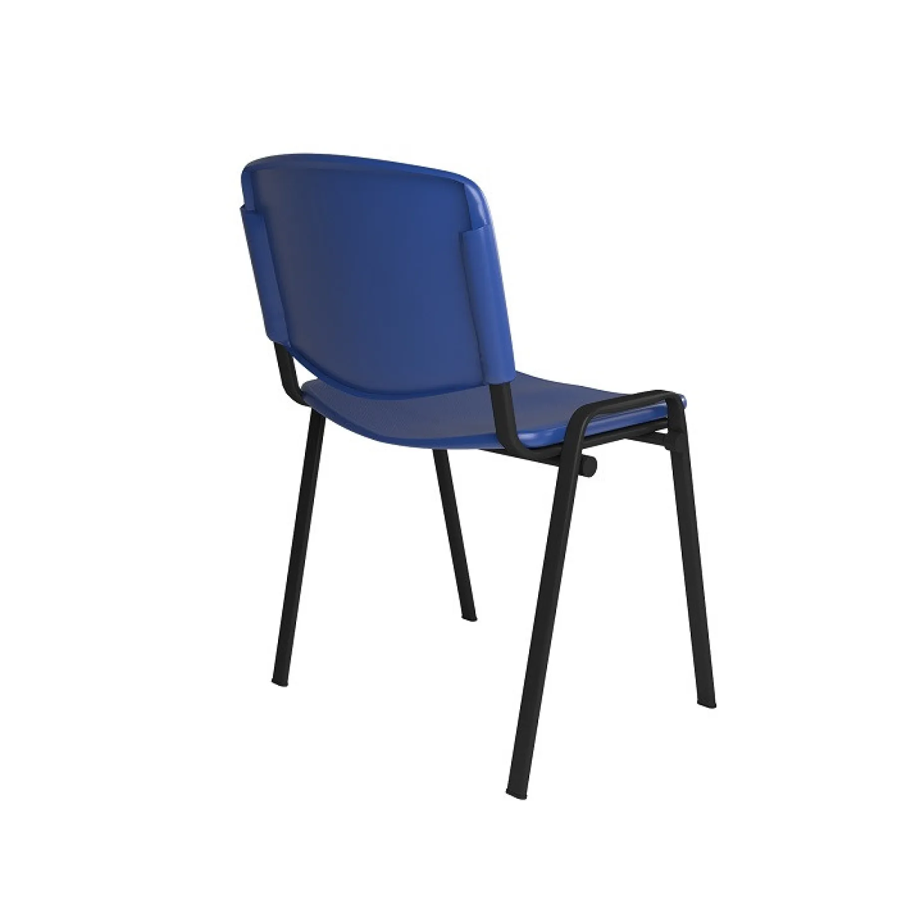 LOF Direct Dams Taurus Plastic Chairs Blue TAU40002 PB Rear