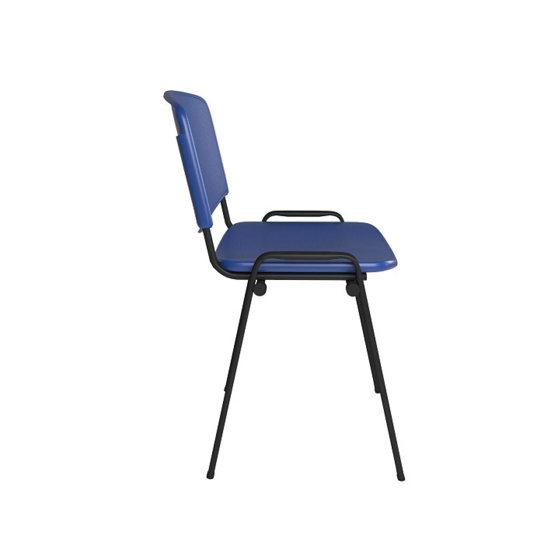 LOF Direct Dams Taurus Plastic Chairs Blue TAU40002 PB Side