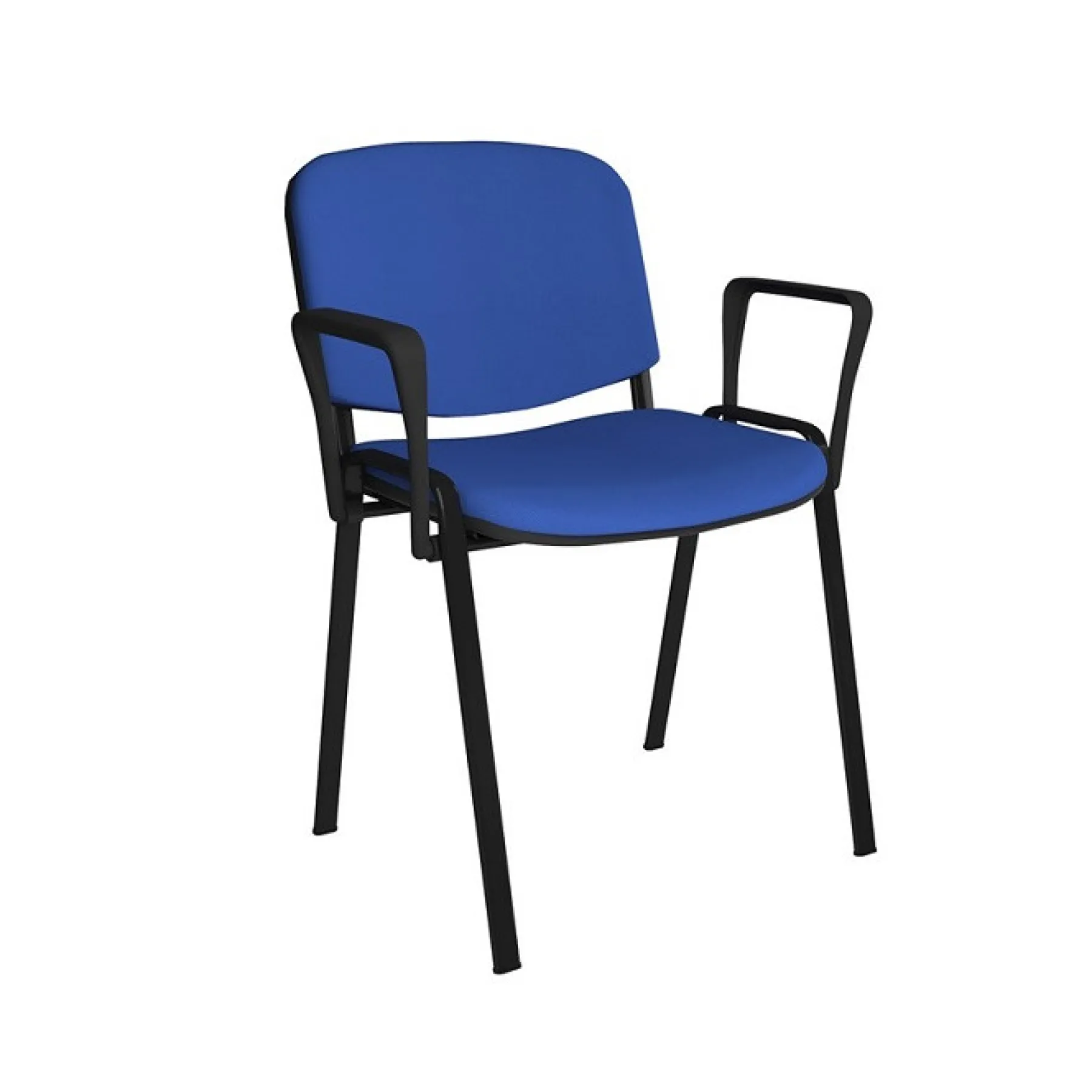 LOF Direct Dams Taurus Fabric Meeting Chairs Blue TAU40003 B